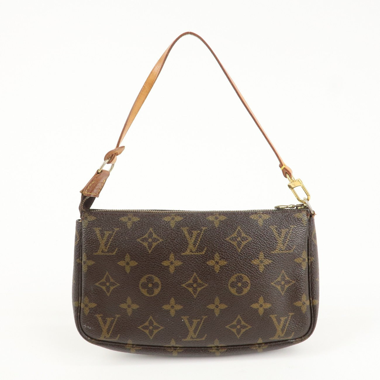 Louis Vuitton Pochette Hand Bag - Brown, Canvas