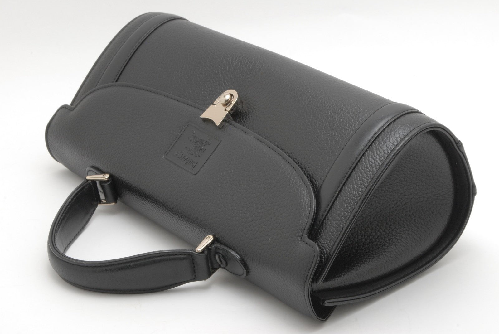 Burberry Barrel Bag Handbag - Black, Leather