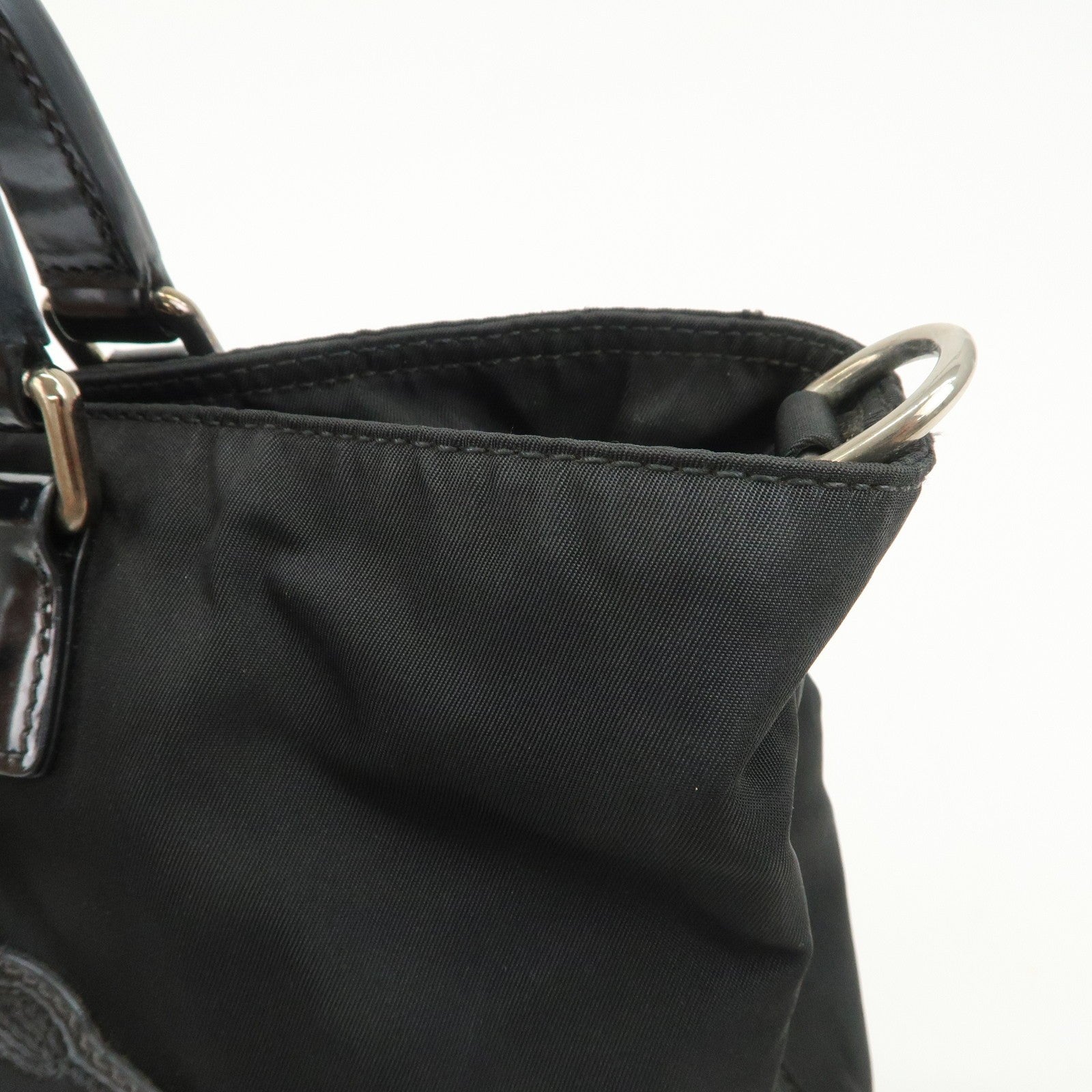 Prada BR3228 2Way Bag - Black, Nylon and Leather