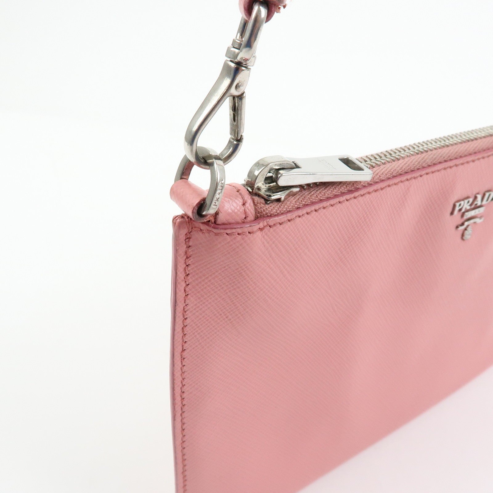 Prada 2way Bag - Pink, Saffiano Leather