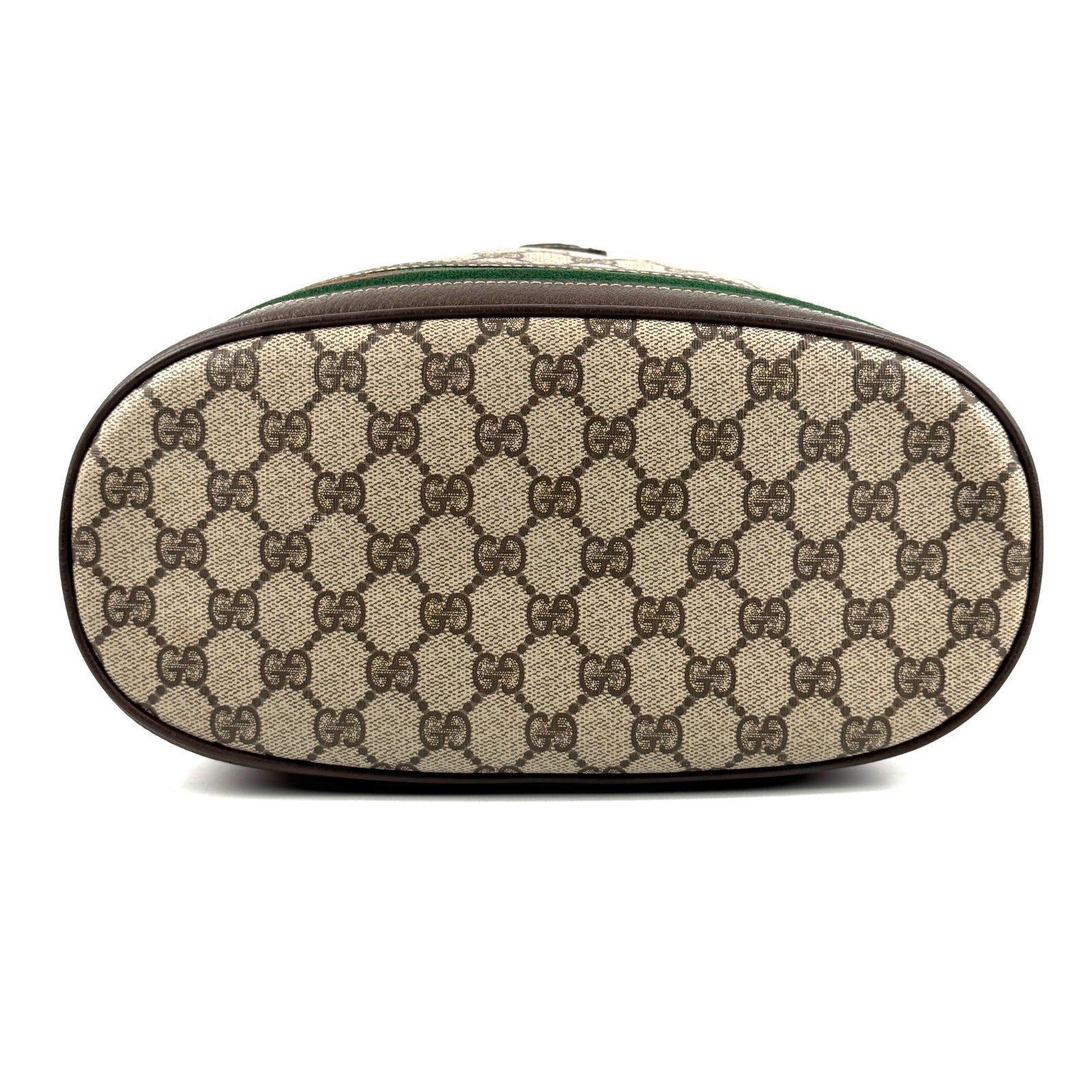 Gucci Vintage GG Sherry Line Shoulder Bag - Beige, Leather
