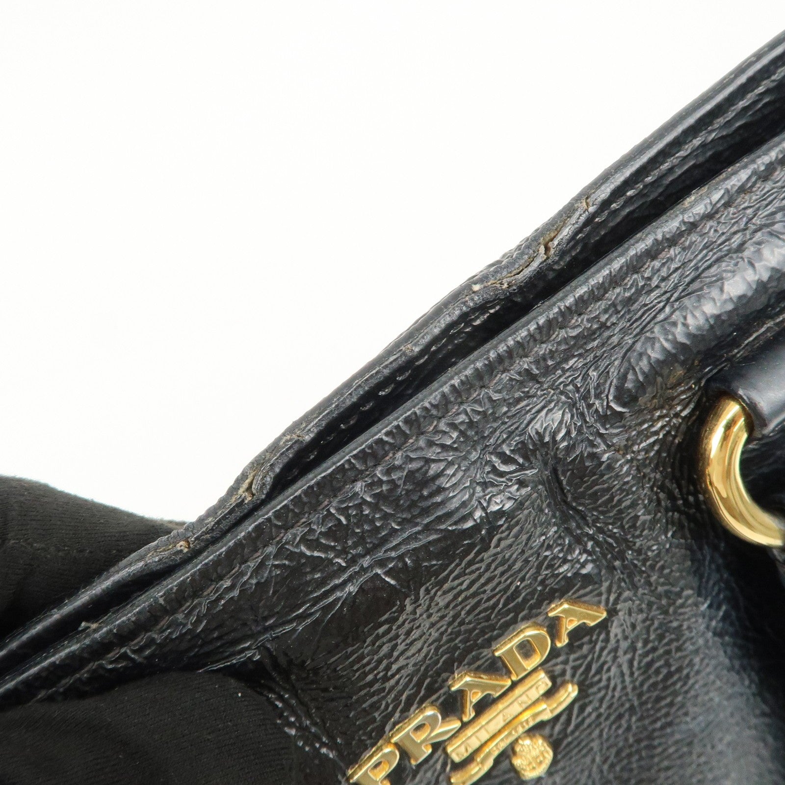 Prada Tote Bag - Black, Leather