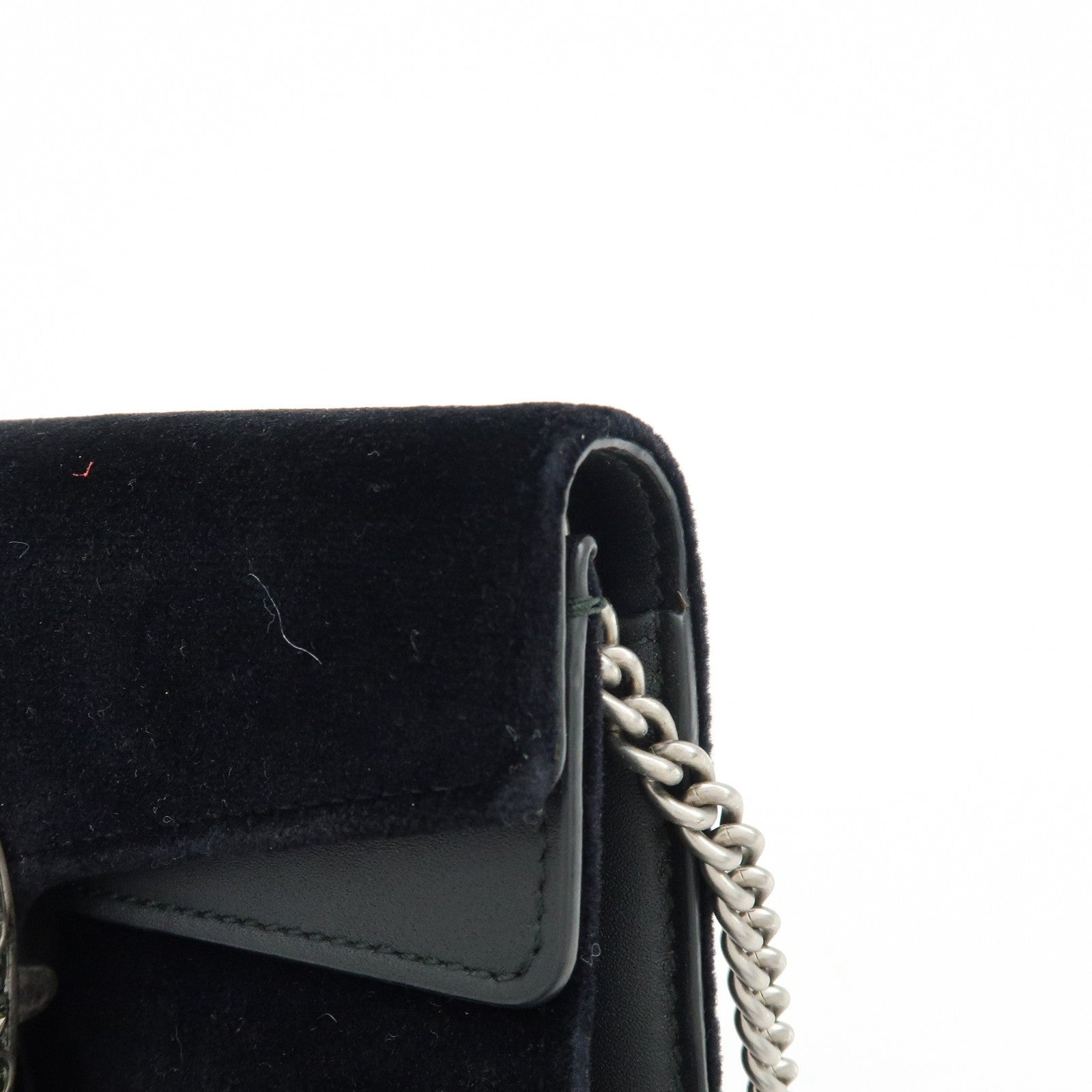 Gucci Dionysius Shoulder Bag - Black, Suede