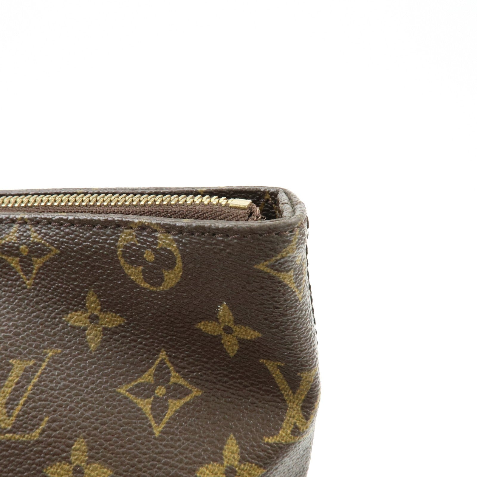 Louis Vuitton Monogram Cabas Mezzo Tote Bag - Brown, Monogram Canvas