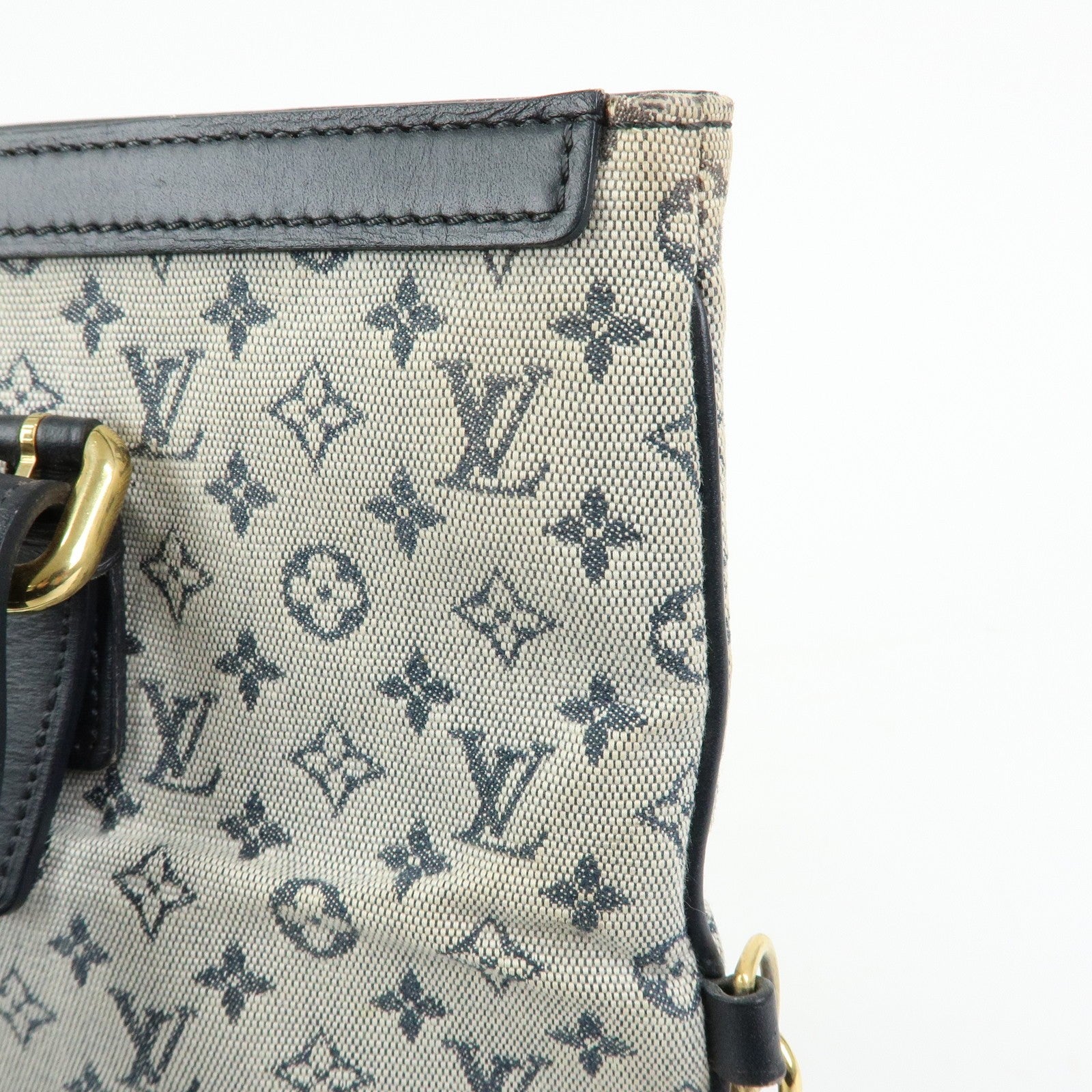 Louis Vuitton M92208 Shoulder Bag - Blue, Monogram Mini Canvas