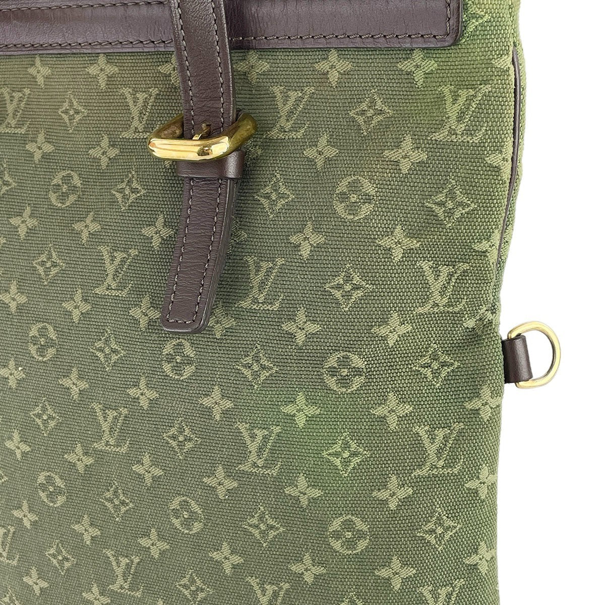 Louis Vuitton Francoise Tote Bag - Khaki, Cotton Leather