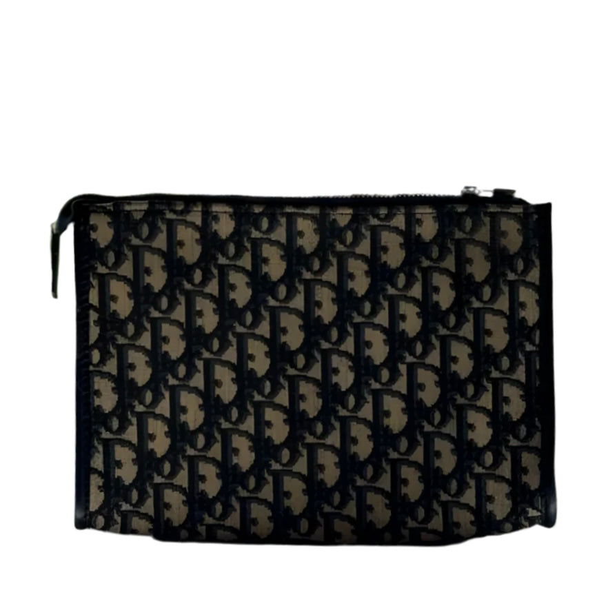 Dior Trotter clutch bag- Navy