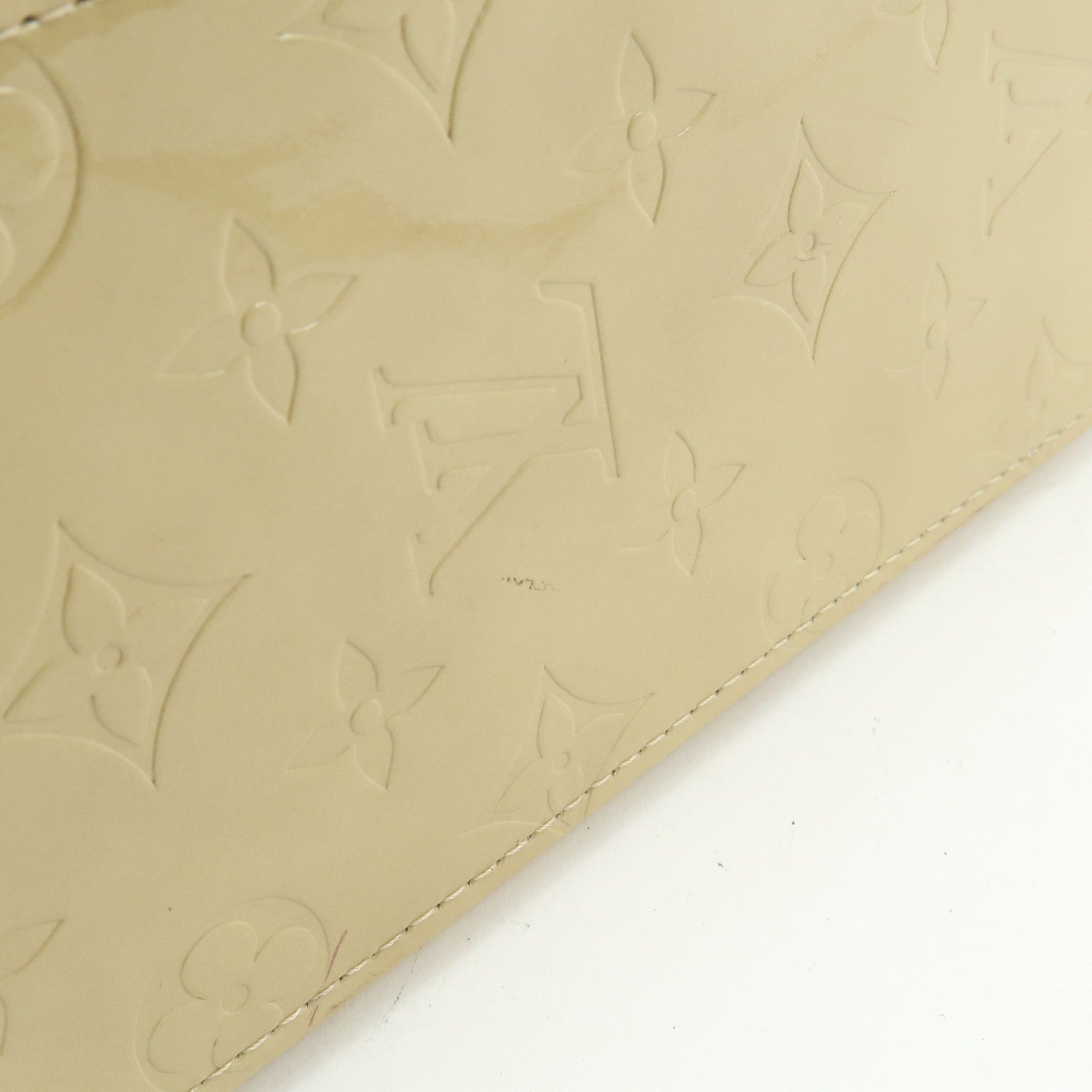 Louis Vuitton Hand Bag - Beige, Vernis Leather