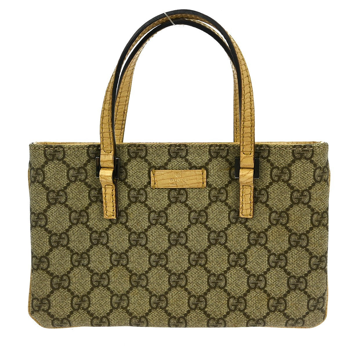 Gucci GG Handbag - Brown, PVC