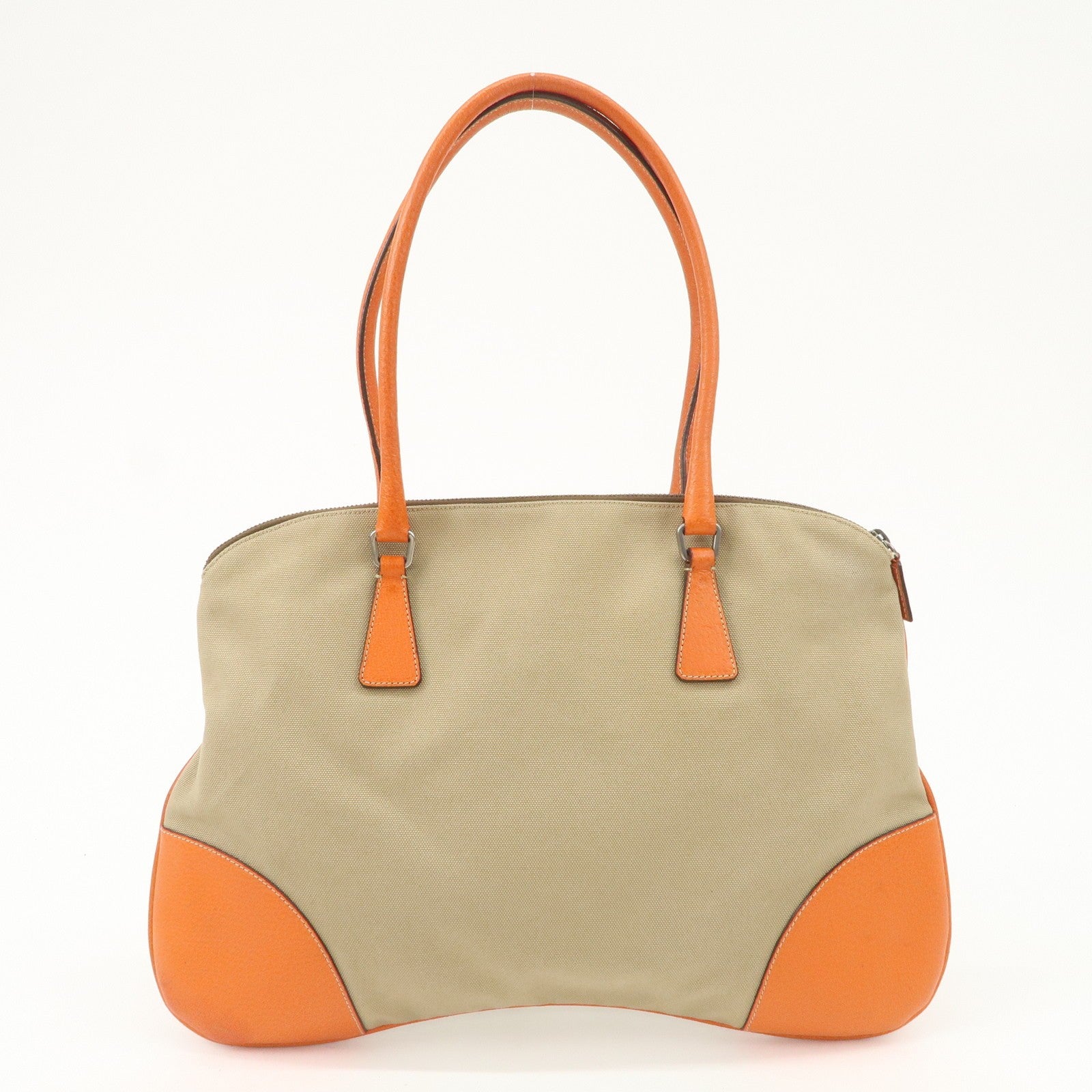 Prada Handbag - Beige, Canvas