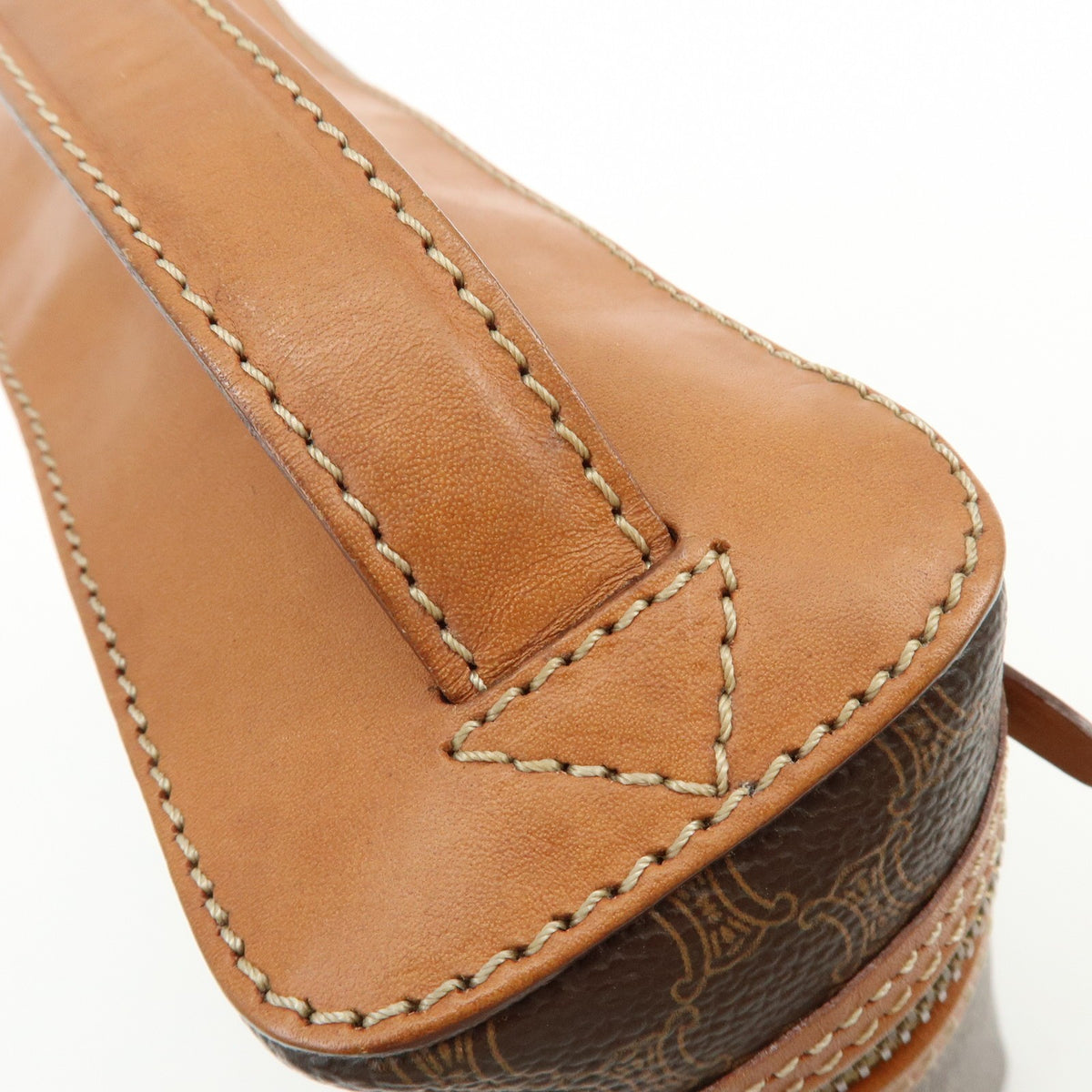Celine Hand Bag - Brown, PVC Leather