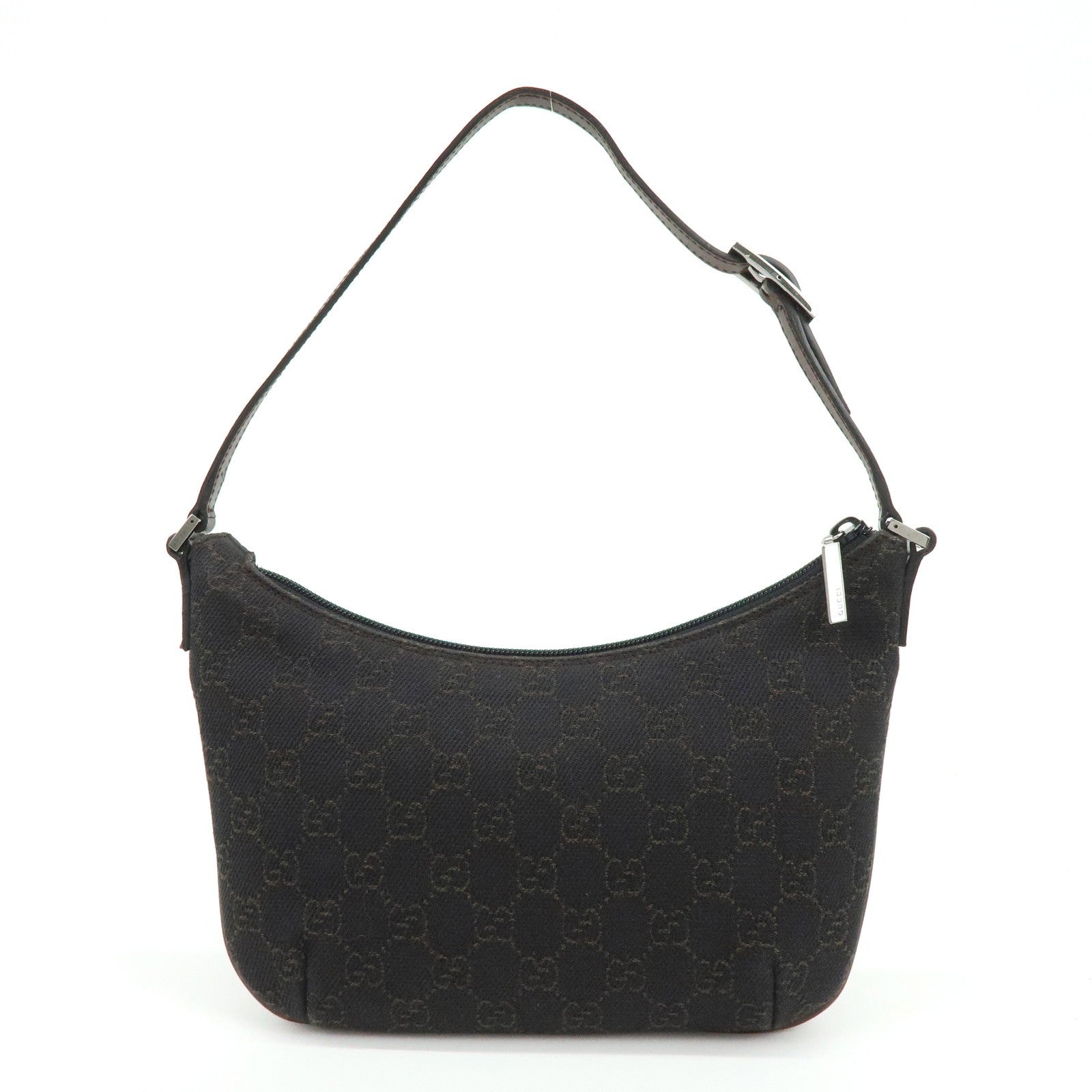Gucci Shoulder Bag - Brown, Canvas and Leather