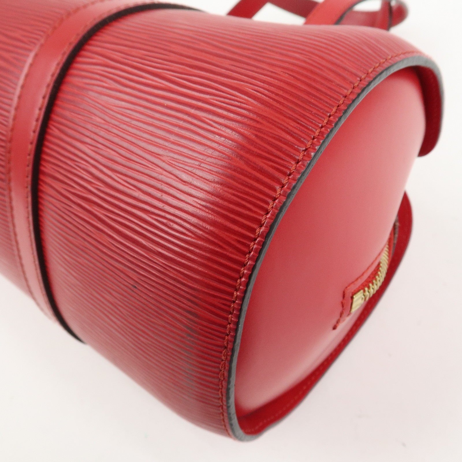 Louis Vuitton Epi Soufflot Hand Bag - Castillian Red, Epi Leather
