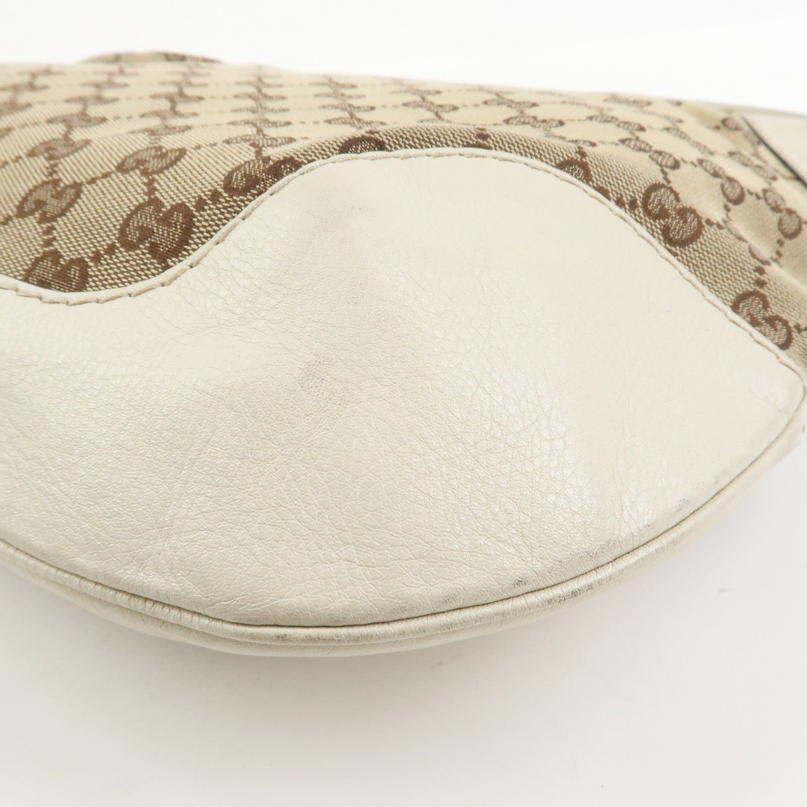 Gucci Shoulder Bag - Brown/Ivory, GG Canvas/Leather