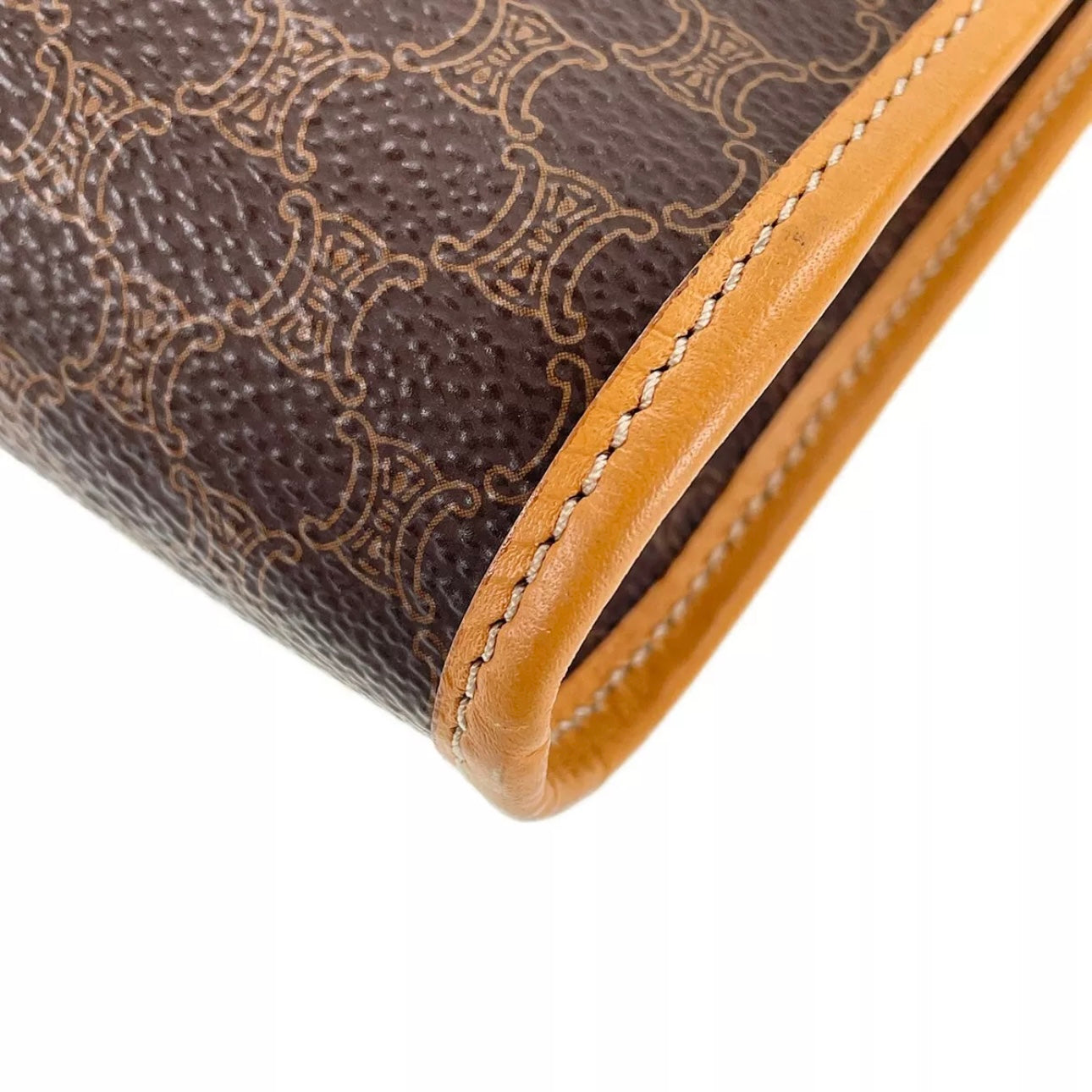 Macadam Leather PVC Clutch
