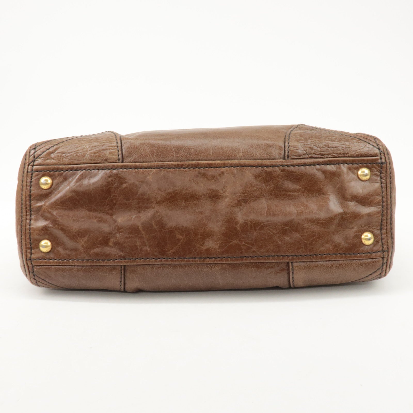 Prada 2way Bag - Brown, Leather