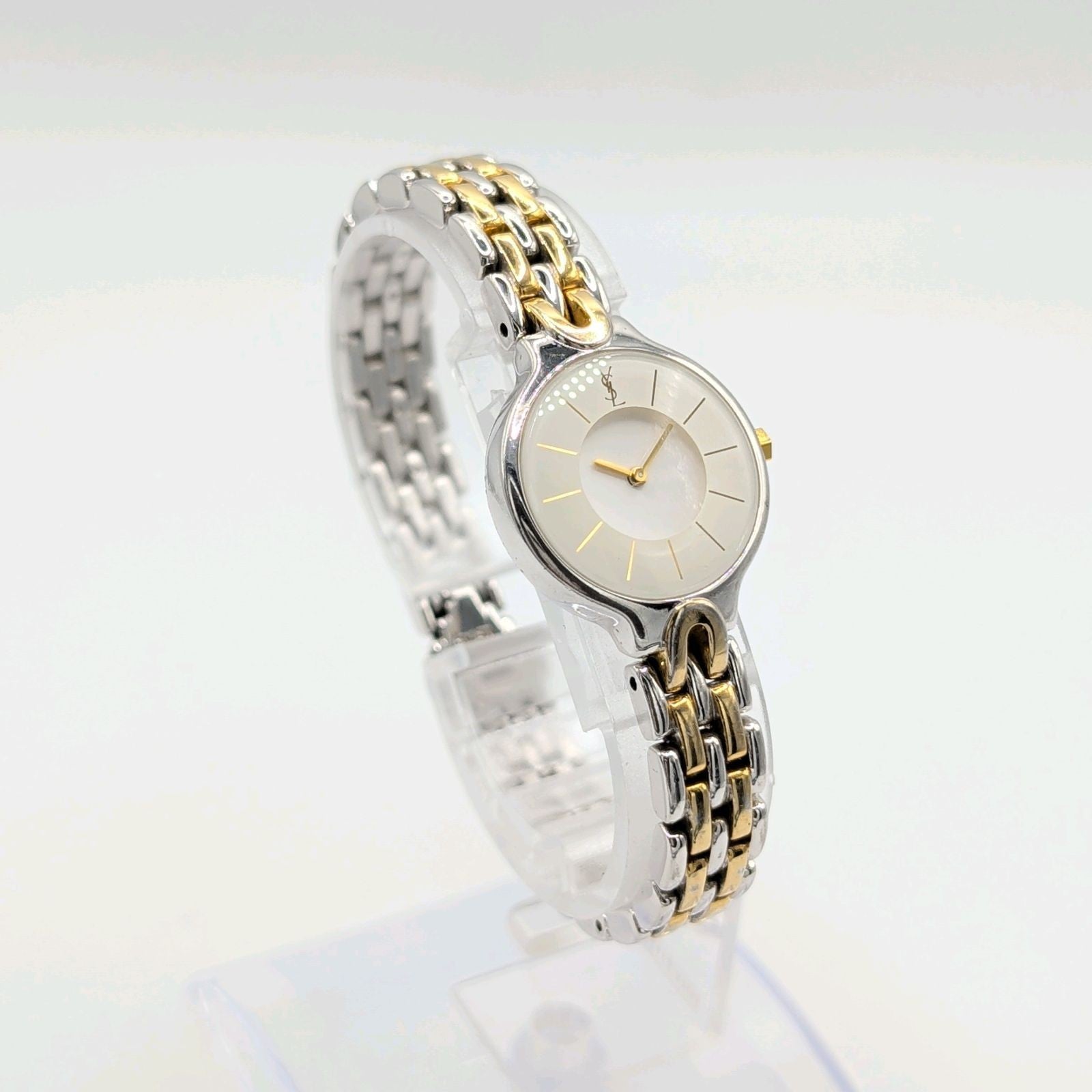 Yves Saint Laurent 5421-H08070 Watch - Gold Silver Combi, Metal