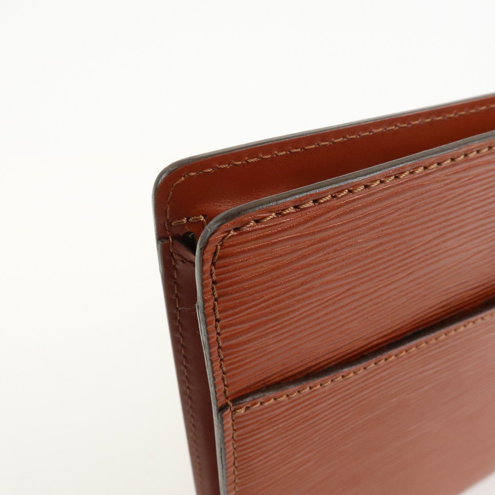 Louis Vuitton Epi Pochette Homme Clutch Bag - Kenya Brown, Epi Leather