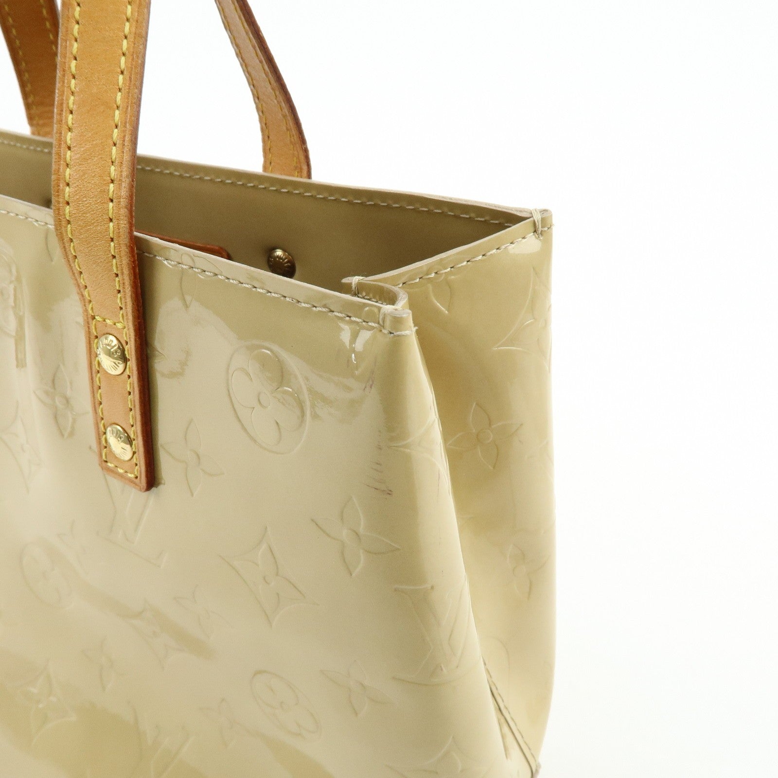 Louis Vuitton Hand Bag - Beige, Vernis Leather