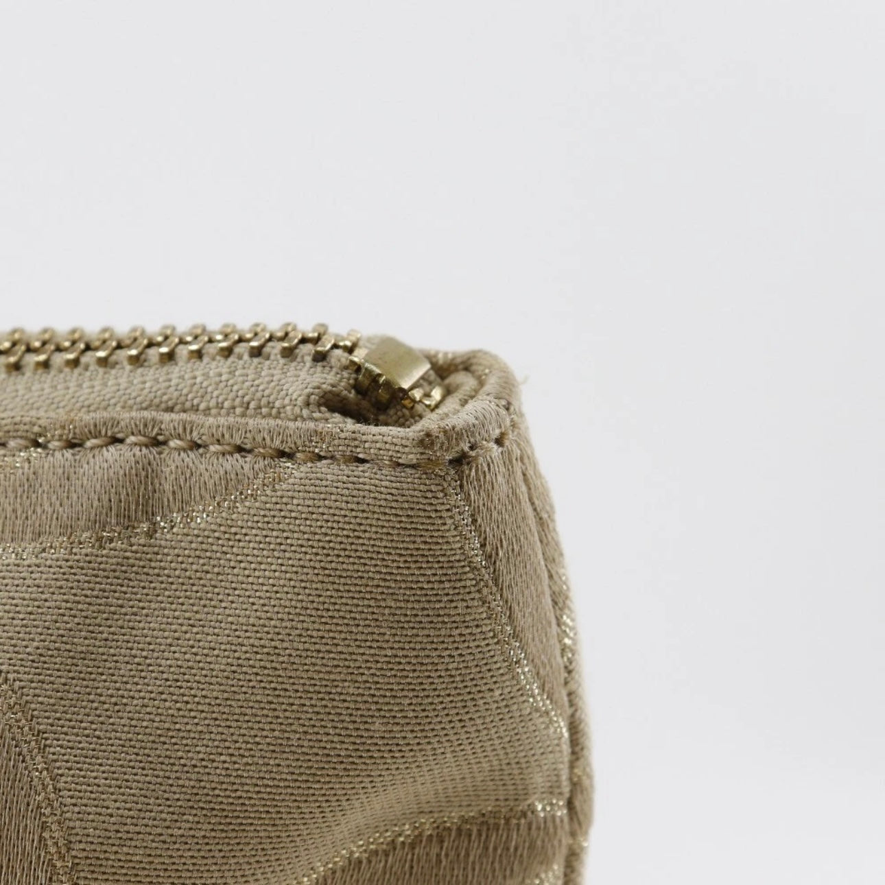 COACH Signature Tote Bag Poppy beige Satin