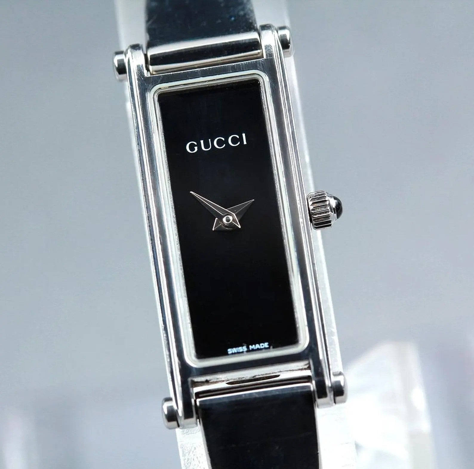 Gucci 1500L Wristwatch - Silver, Stainless Steel
