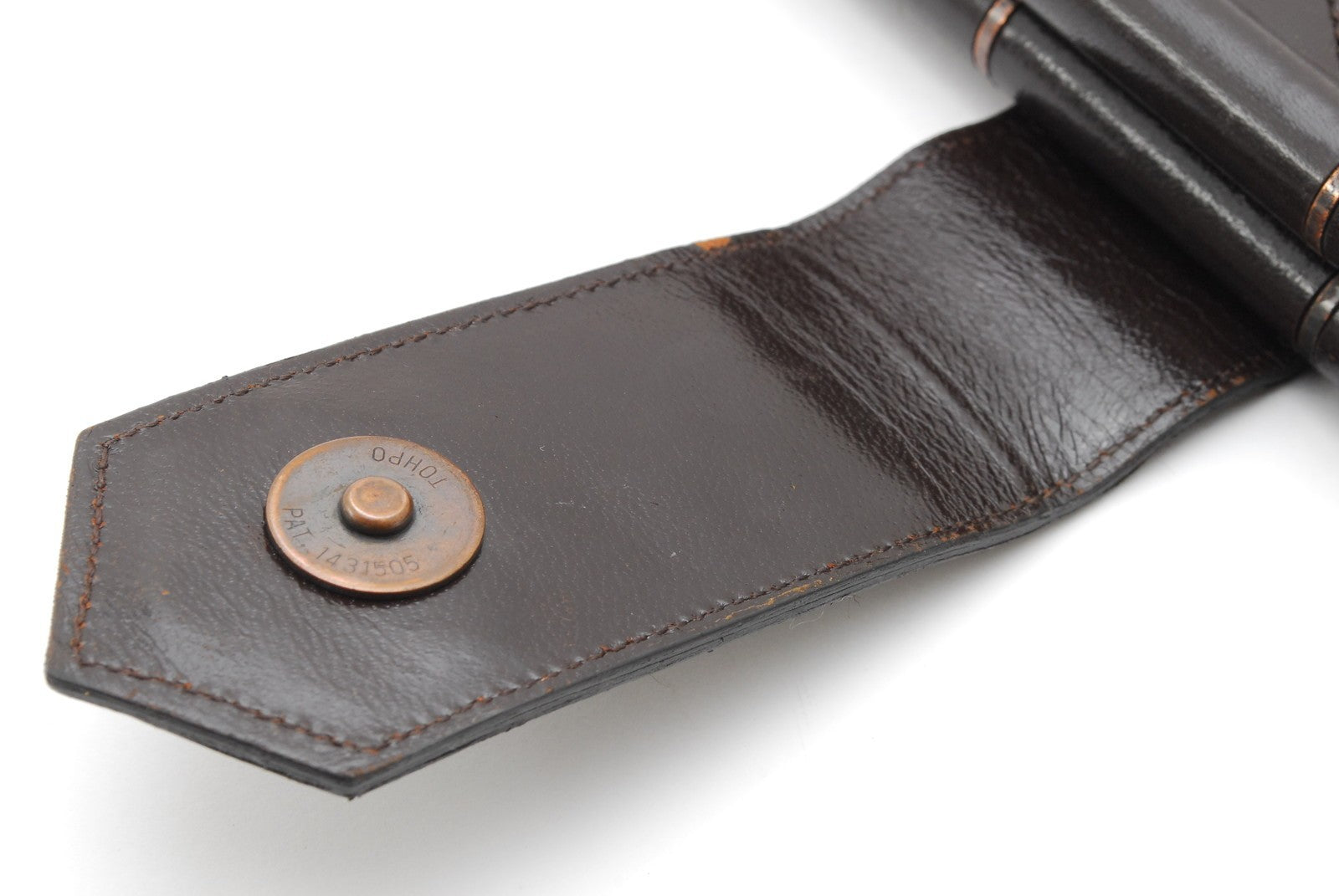 Saint Laurent Clutch Bag - Brown, Leather