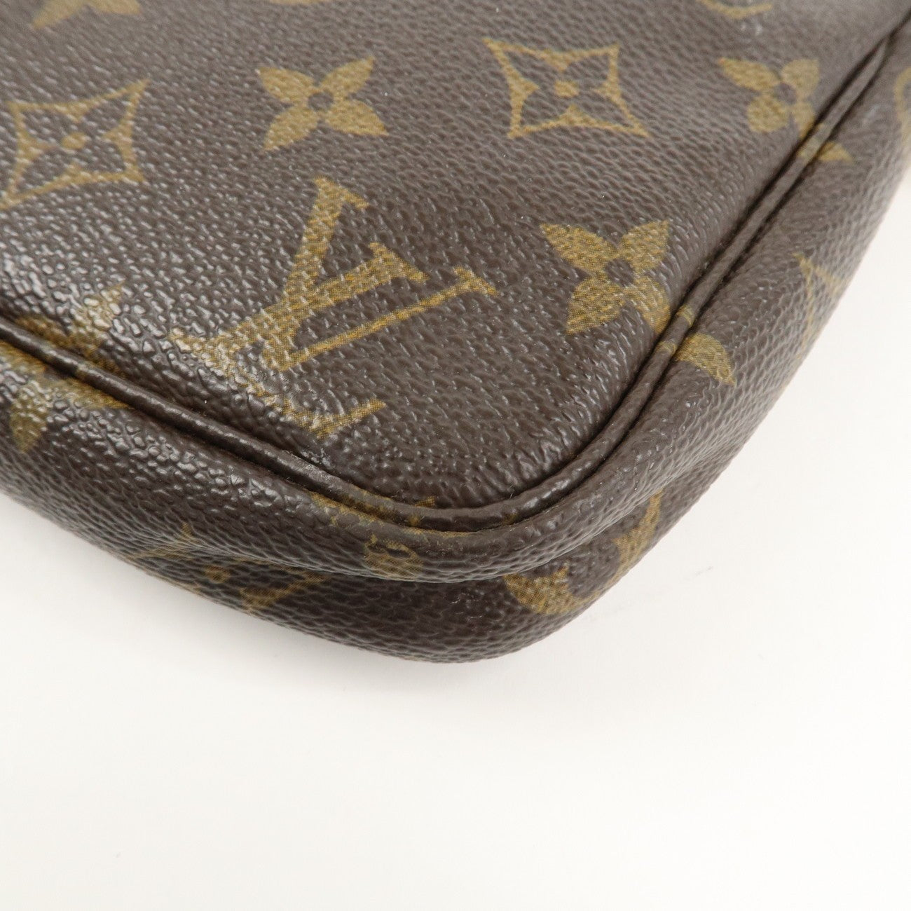 Louis Vuitton Pochette Hand Bag - Brown, Canvas