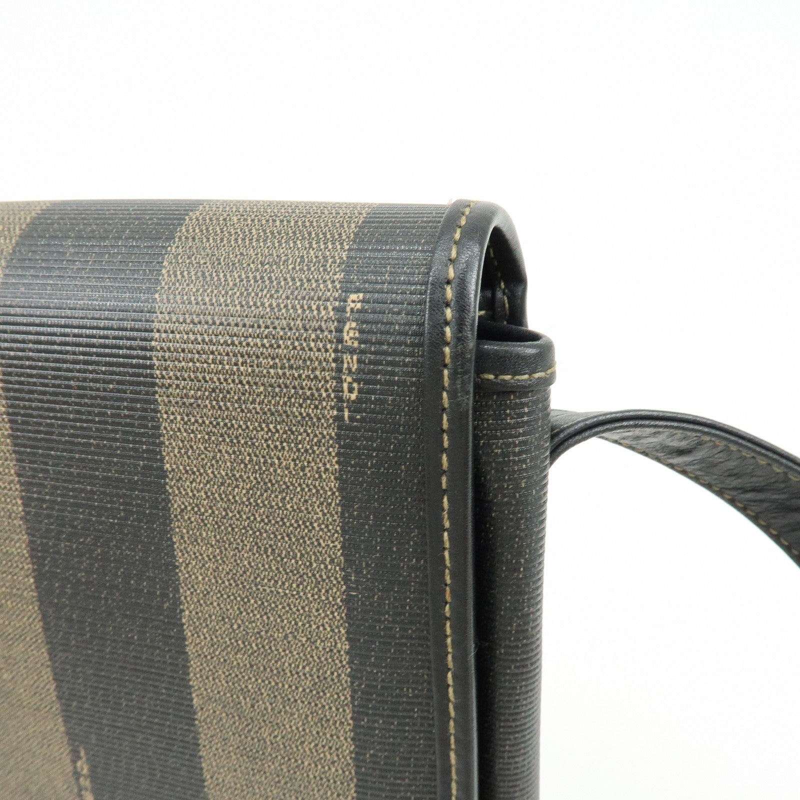 Fendi Shoulder Bag - Black, Brown, PVC Leather