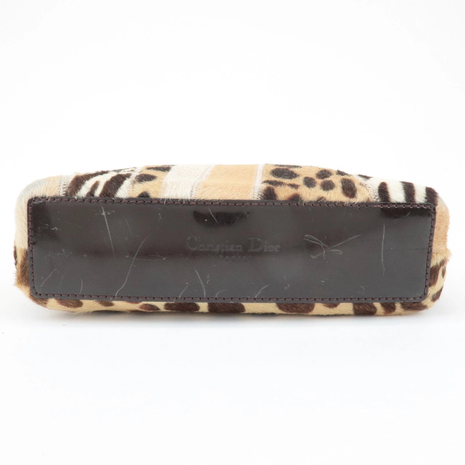 Christian Dior Hand Bag - Beige, Brown, Unborn Calf