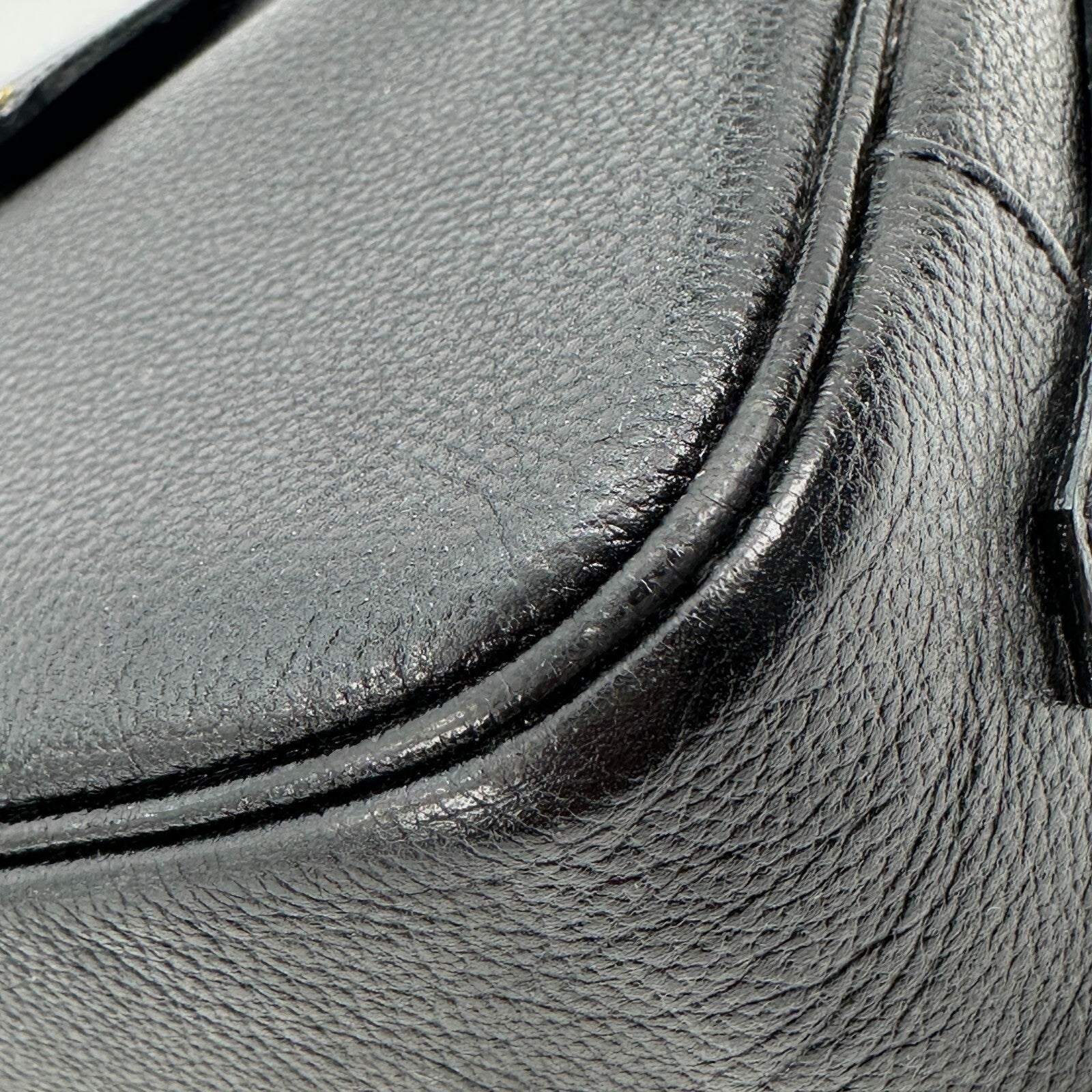 Saint Laurent YSL Shoulder Bag - Black, Leather