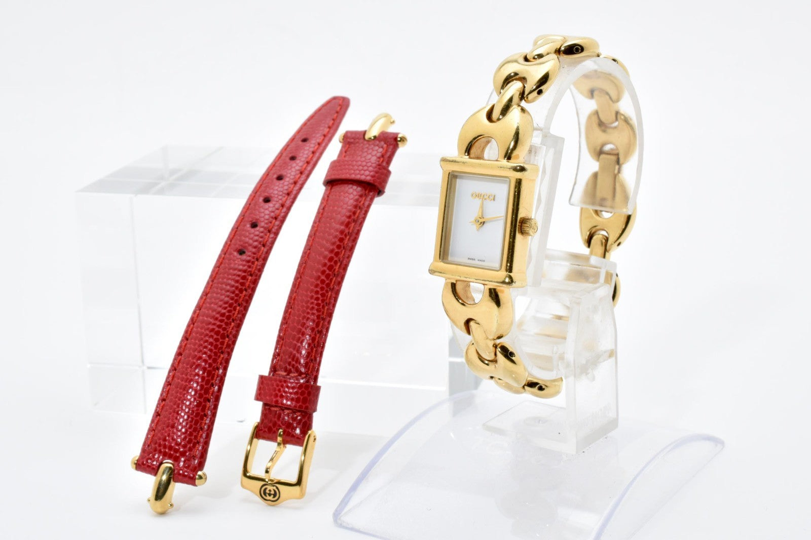 Gucci 1800L Wristwatch - Gold, Stainless Steel