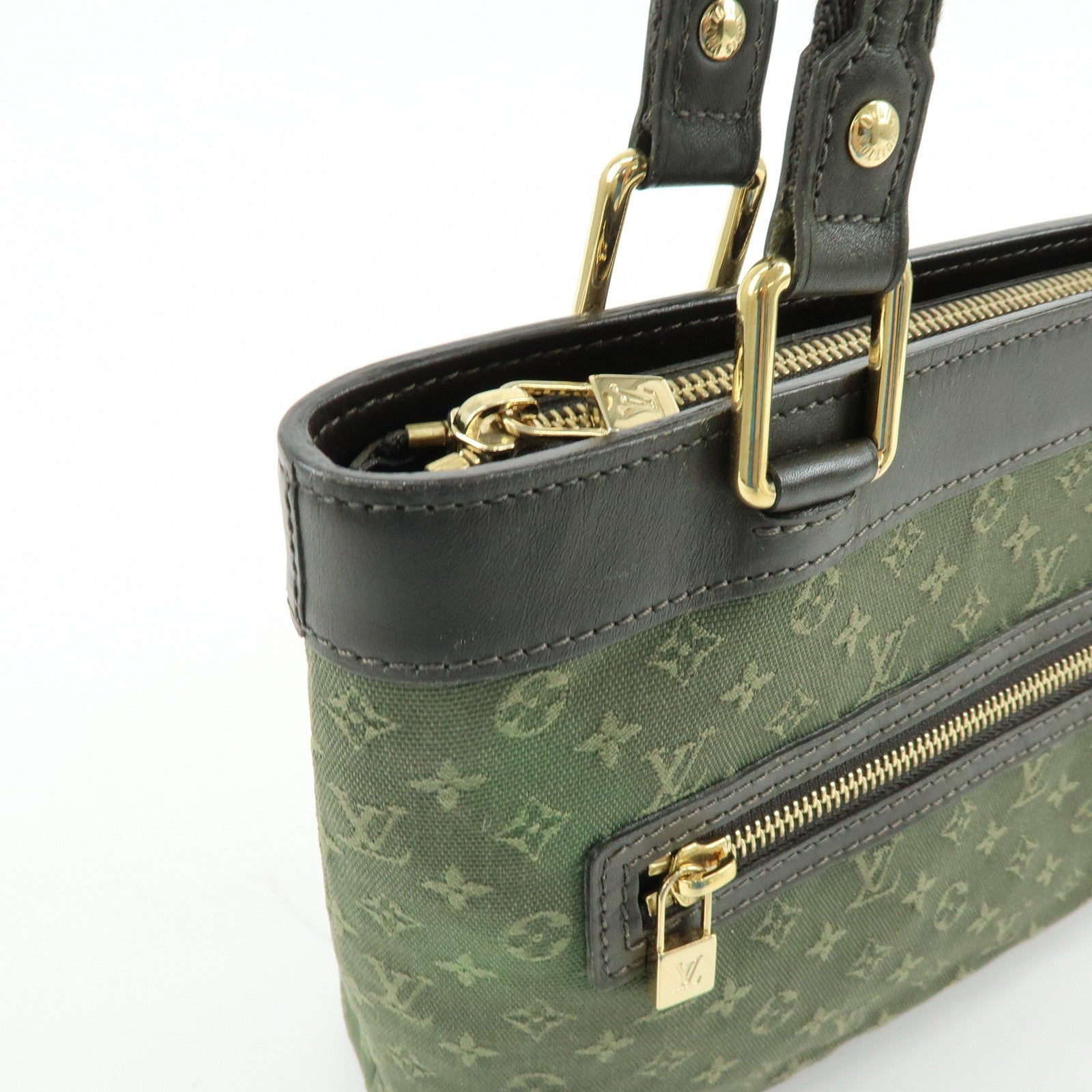 Louis Vuitton Monogram Mini Lucille PM Tote Bag - Khaki, Canvas