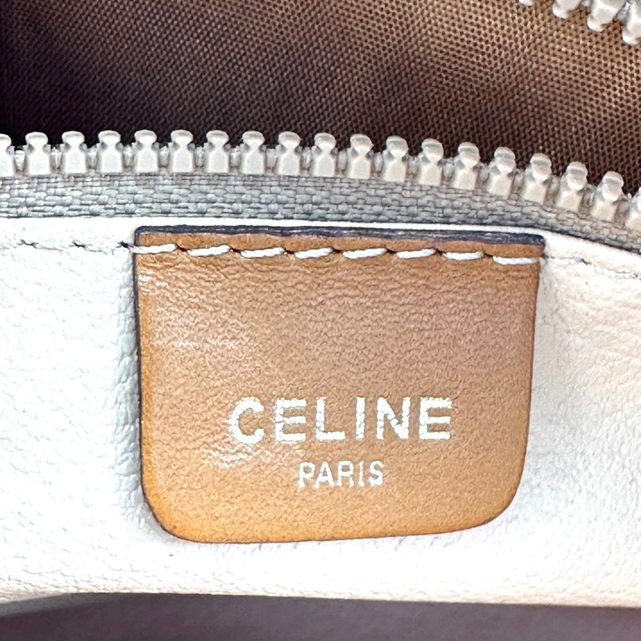 CELINE Macadam Clutch Bag