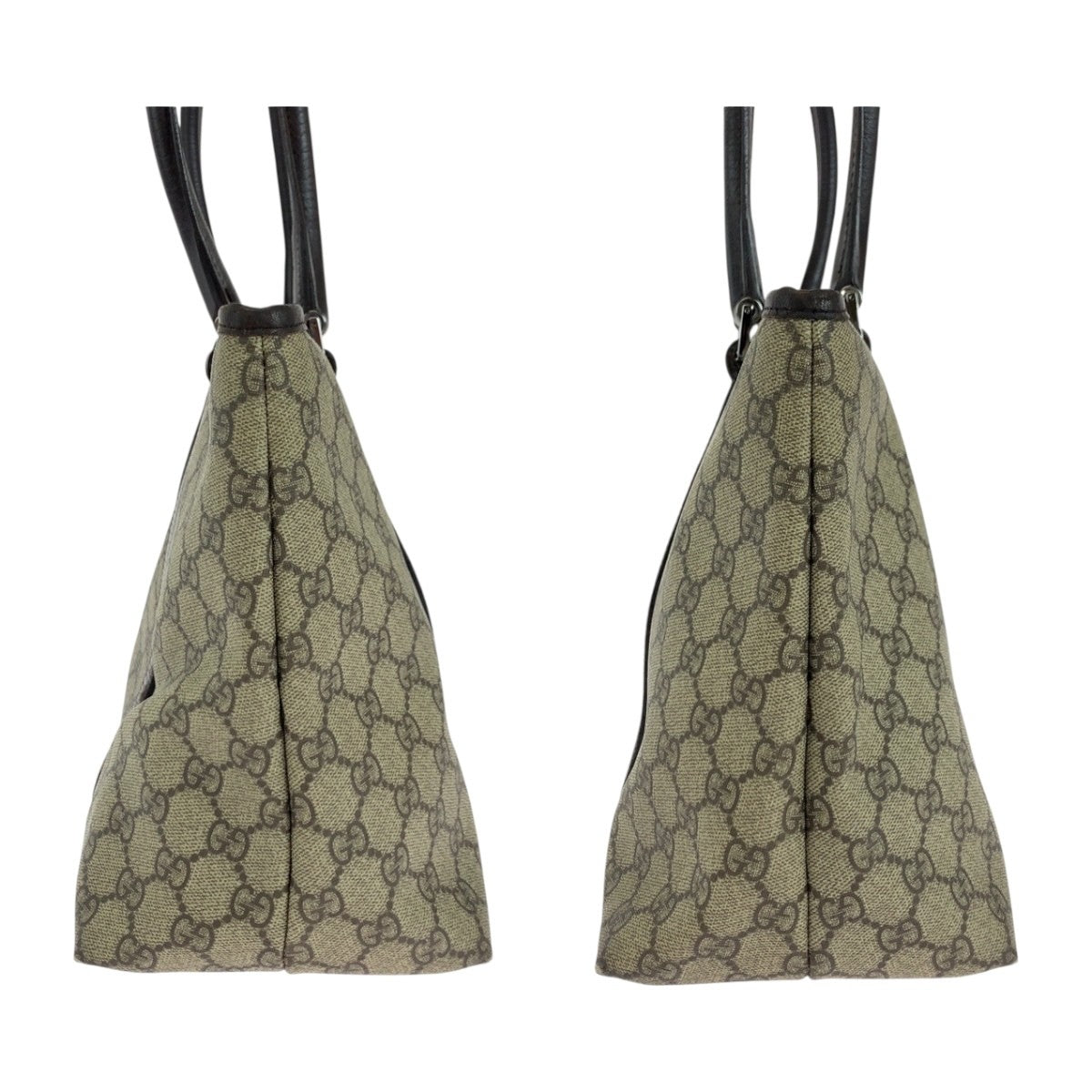 Gucci Supreme Tote Bag - Beige Brown