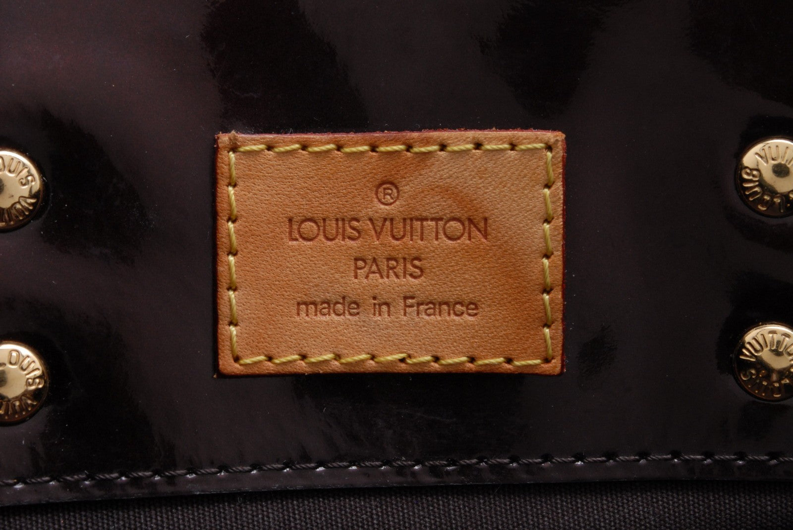 Louis Vuitton Reade PM Hand Bag - Amarante, Patent Leather