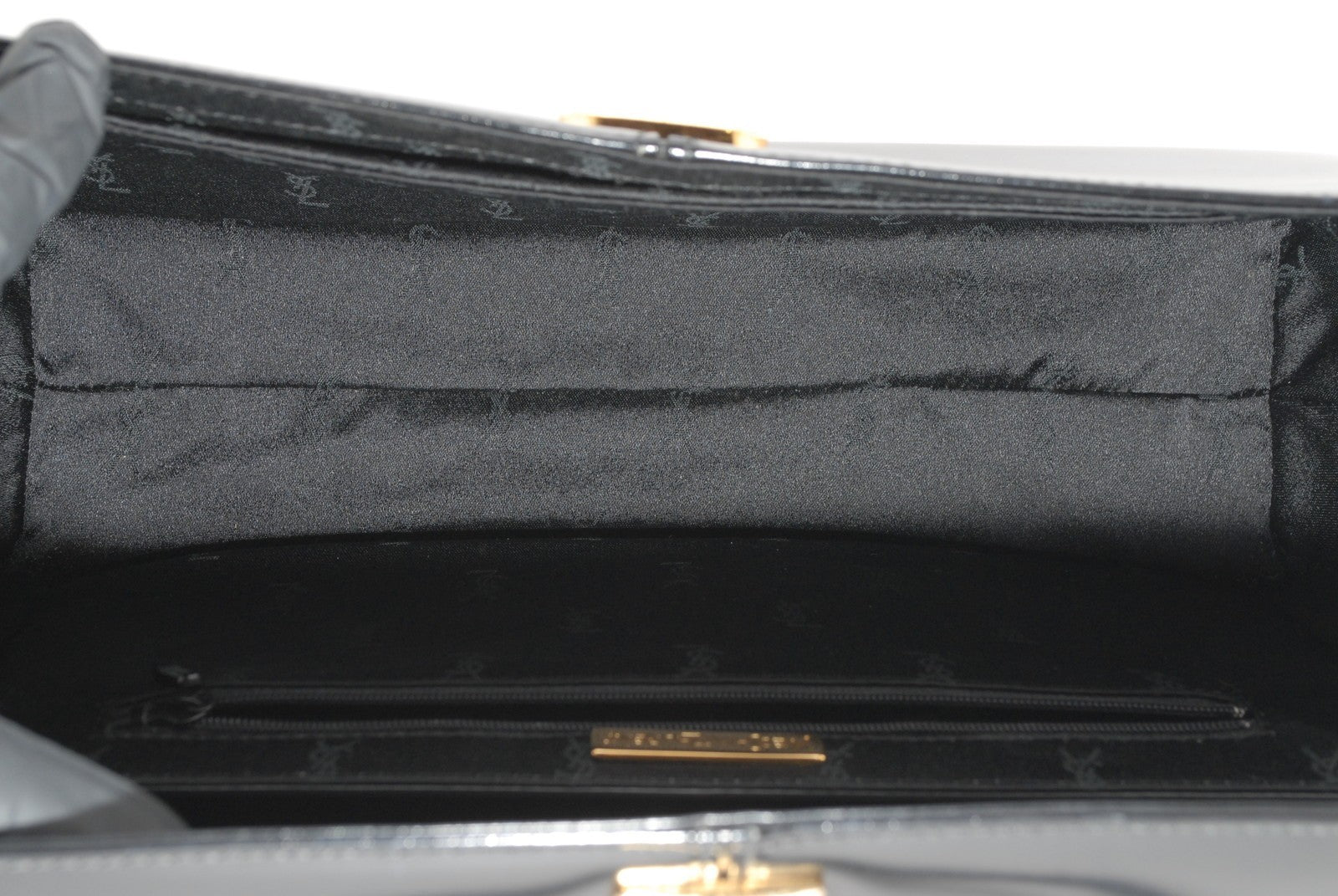 Saint Laurent Yves Saint Laurent Tote Hand Bag - Black, Leather