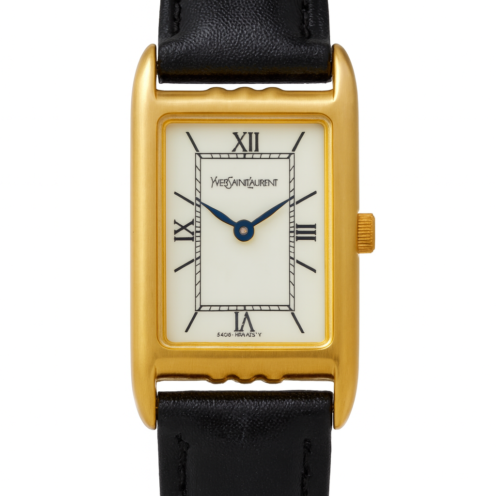 AI-enhanced studio cover image for Yves Saint Laurent 5420-F46860 Watch - Gold, Stainless Steel