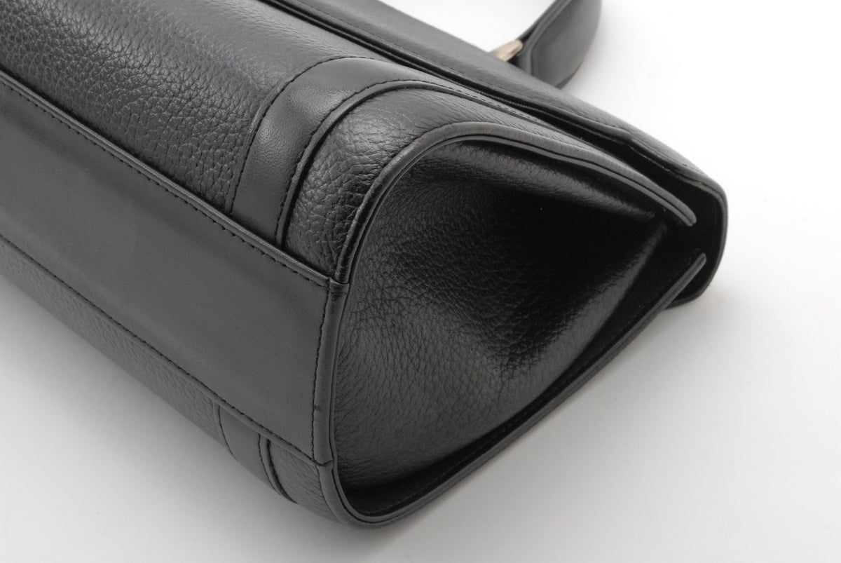 Burberry Hand Bag - Black, Leather