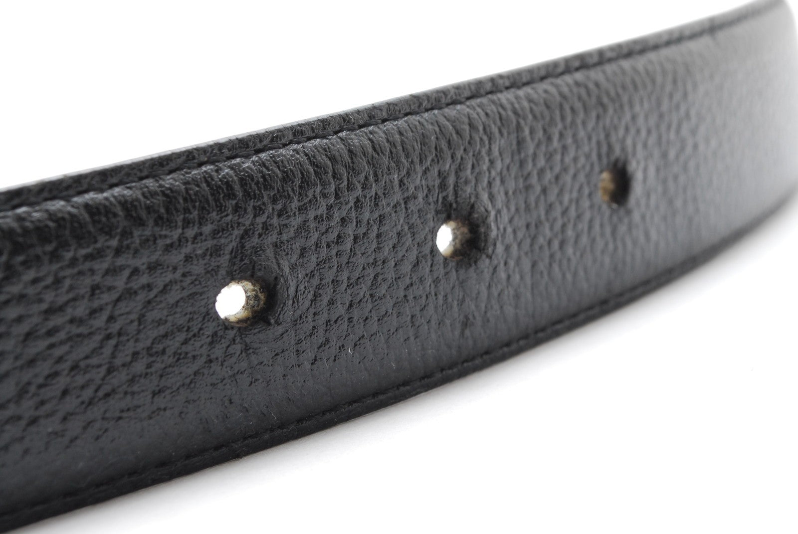 Yves Saint Laurent Leather Belt - Black, Leather