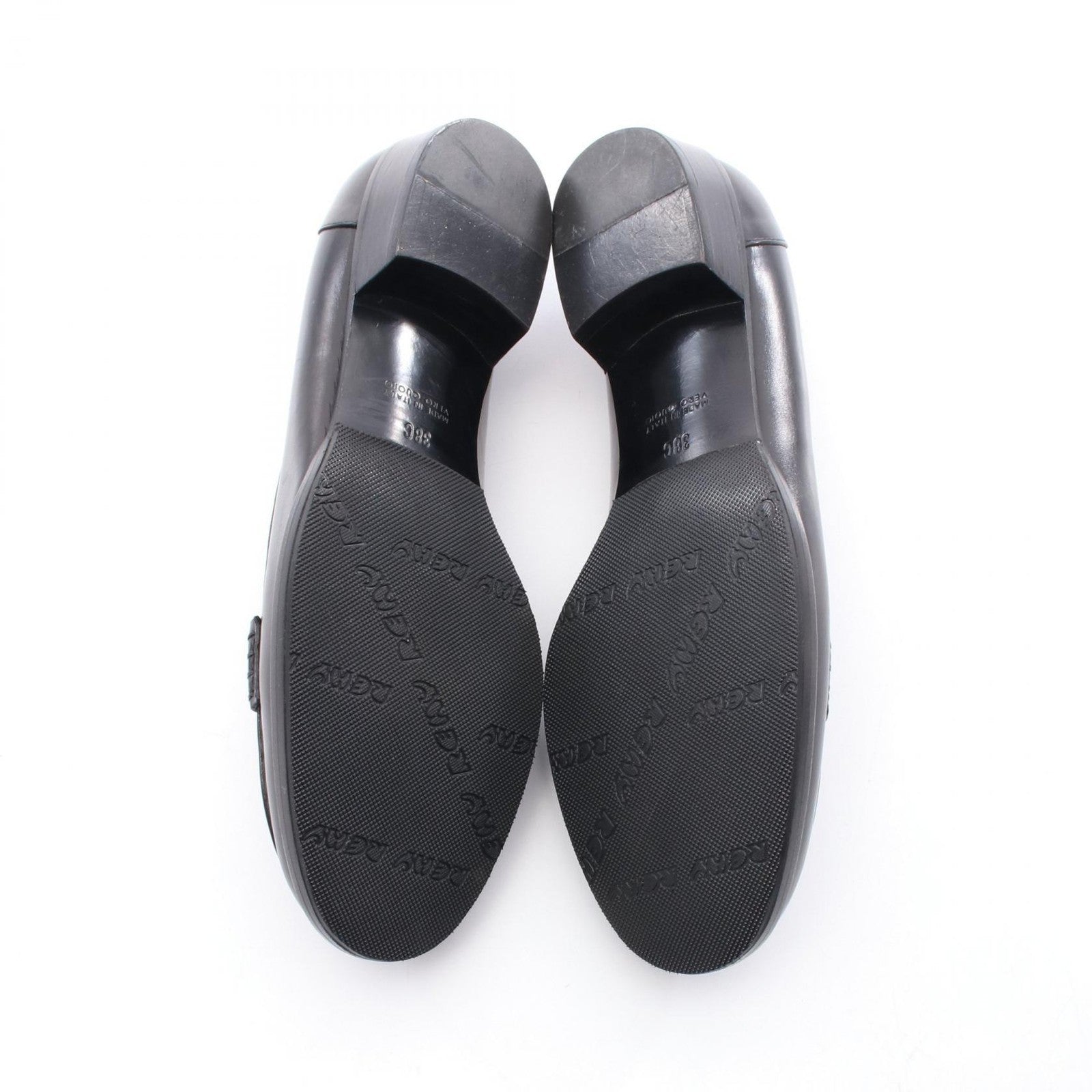 Celine Coin Loafers - Black, Leather