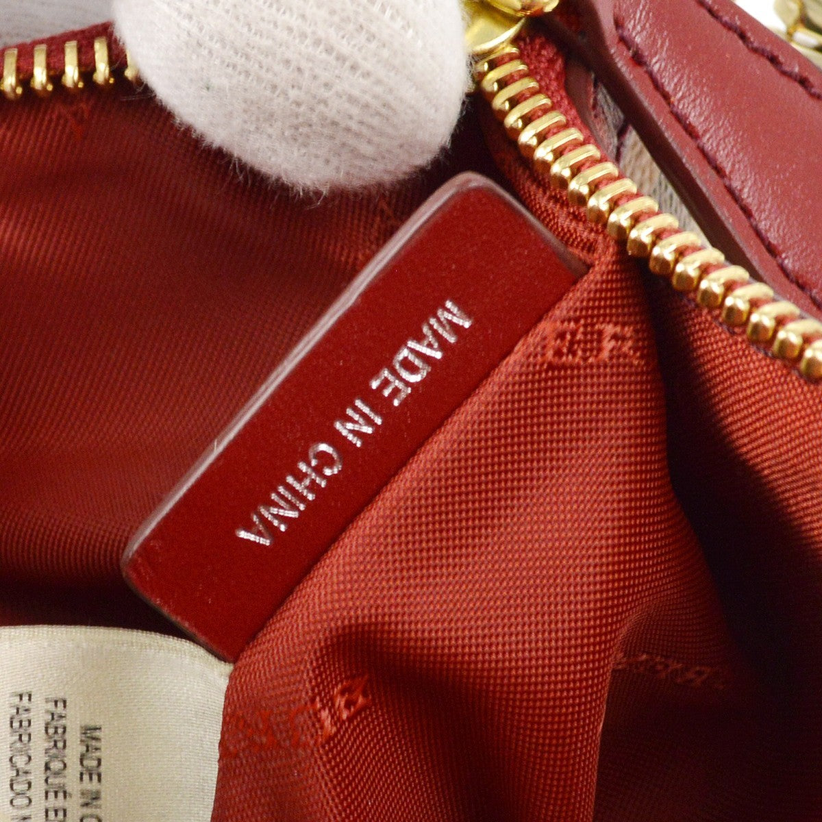 Burberry House Check Crossbody Bag - Beige Red, Leather PVC