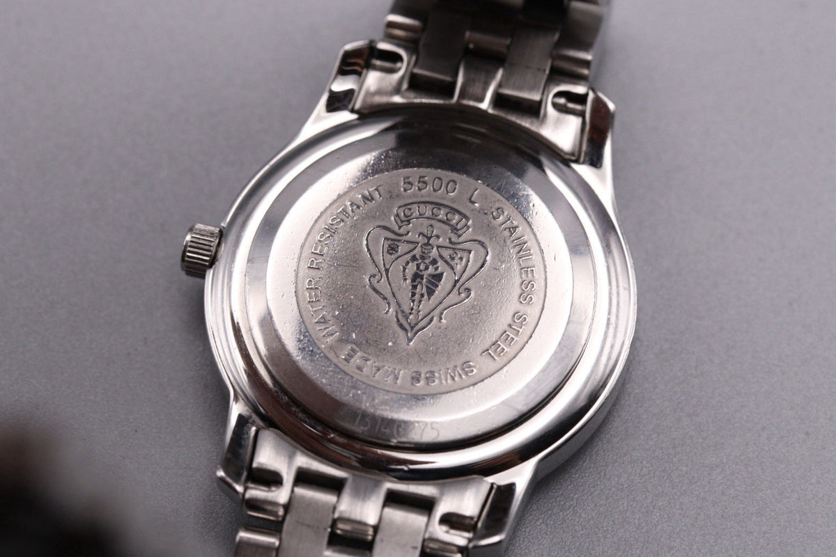 Gucci 5500L Watch - Silver, Stainless Steel- מגיע עם הקופסה!