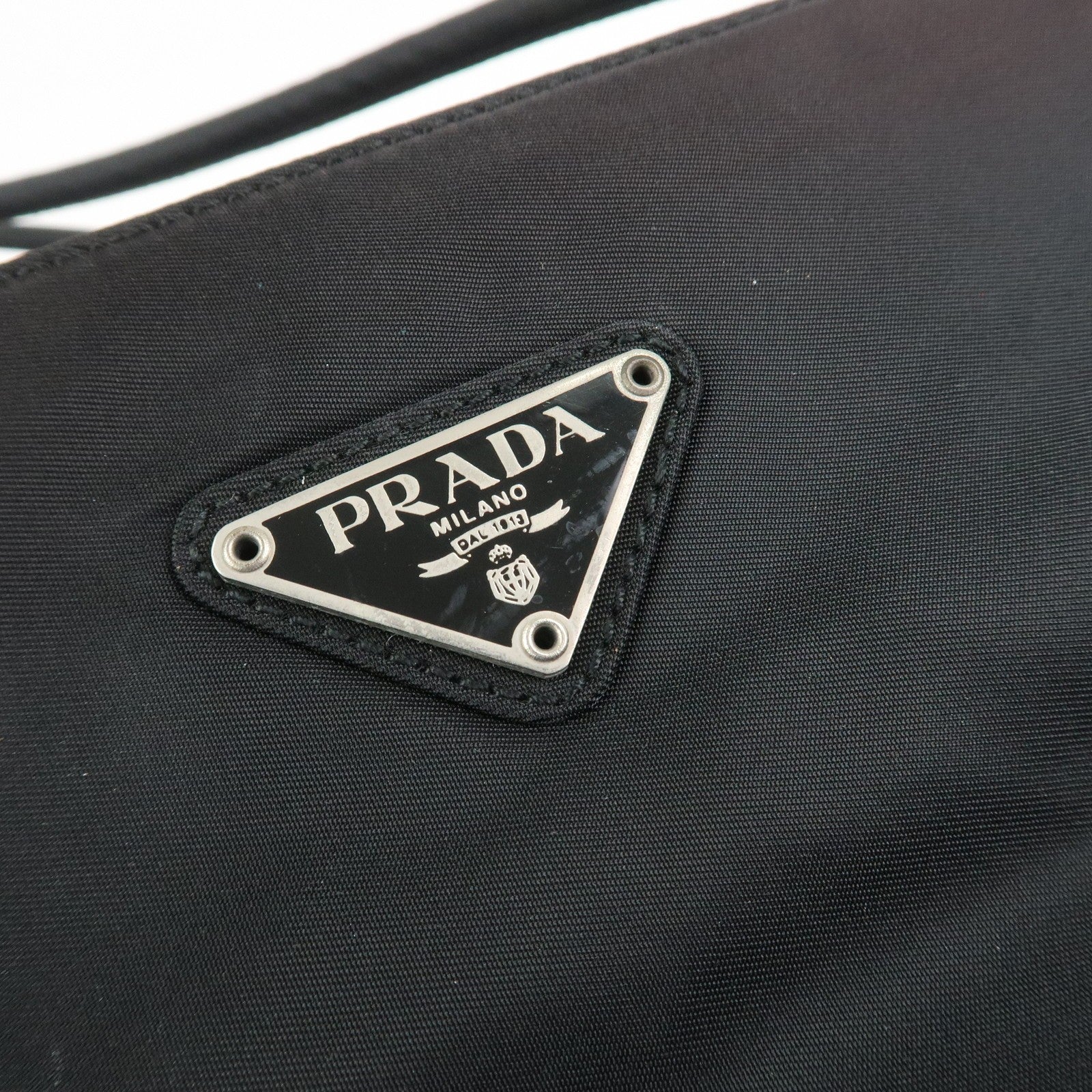 Prada Hand Bag - Black, Nylon