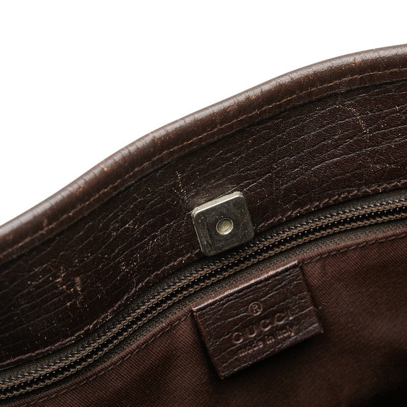 Gucci GG Supreme Tote Bag - Beige Brown, PVC