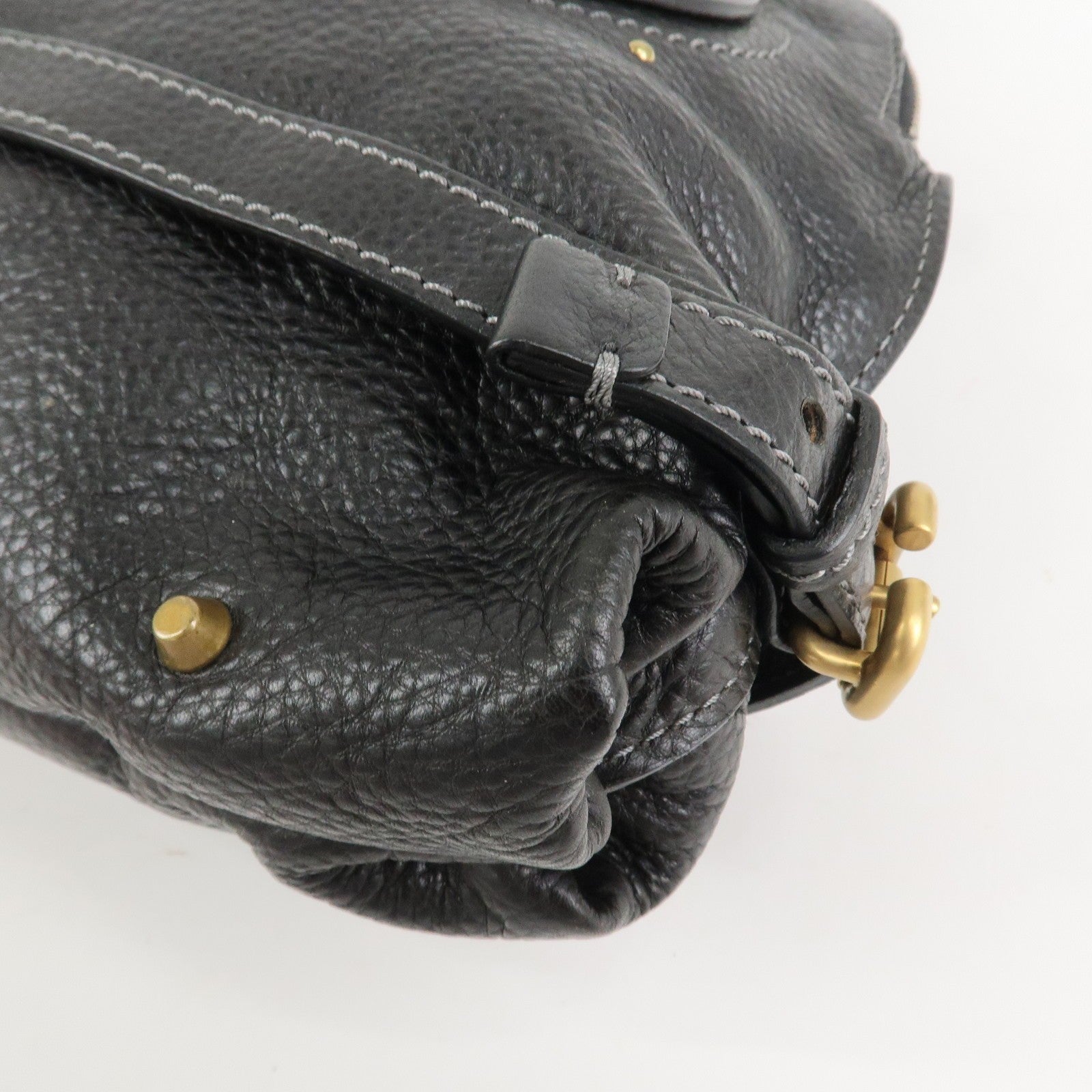 Chloe Paddington Hand Bag - Black, Leather