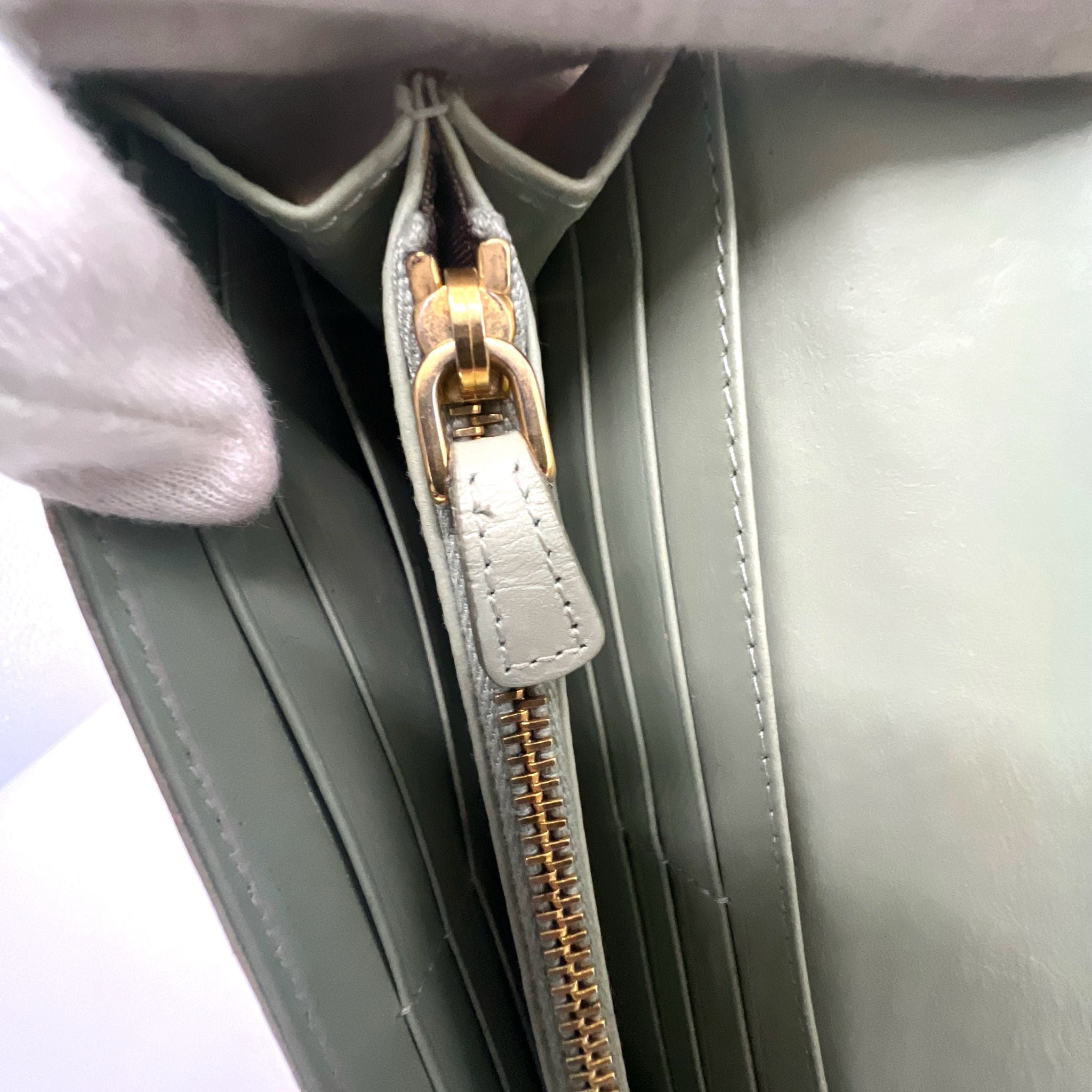 Miu Miu Leather Bifold Wallet