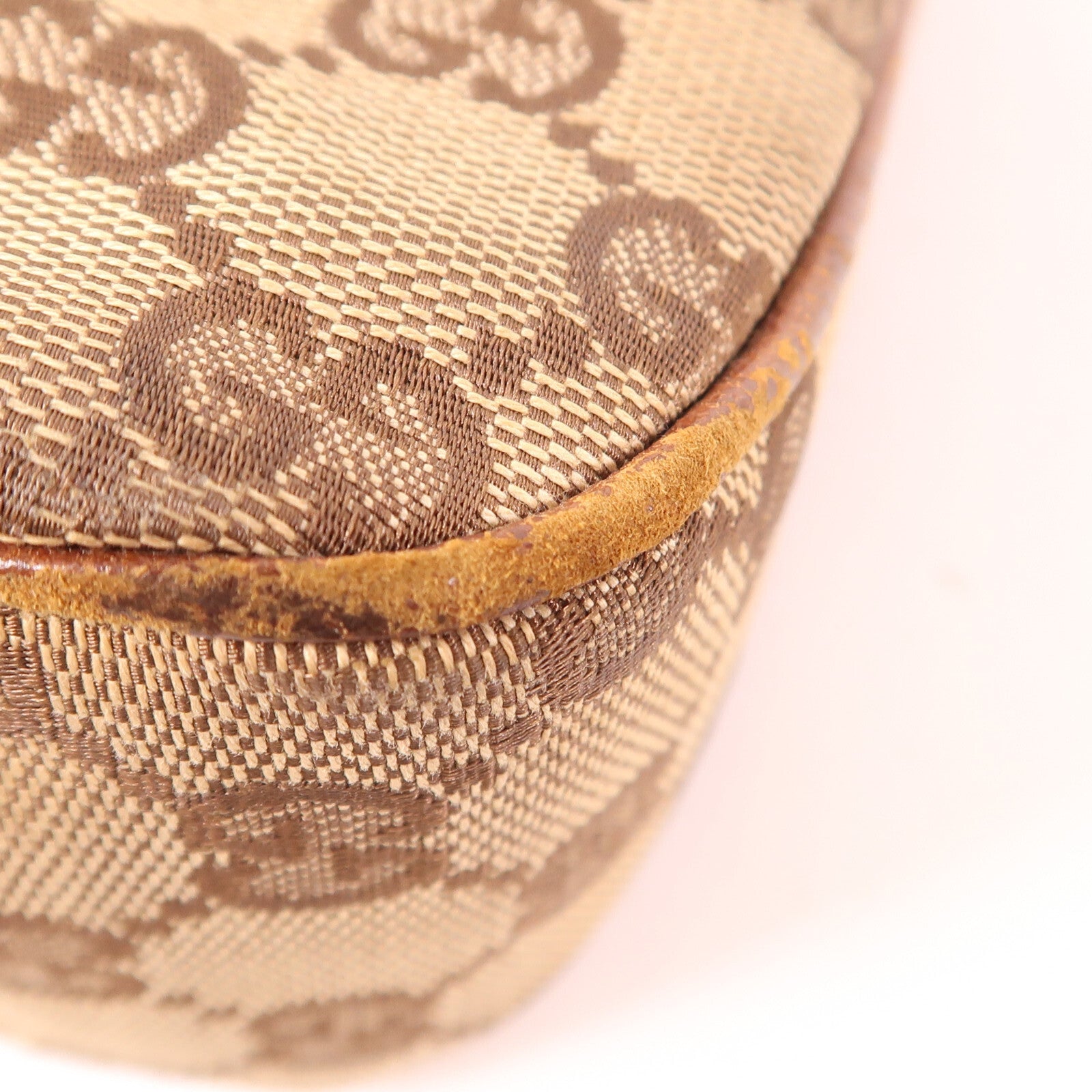 Gucci GG GHW Bamboo Handbag - Brown, Canvas