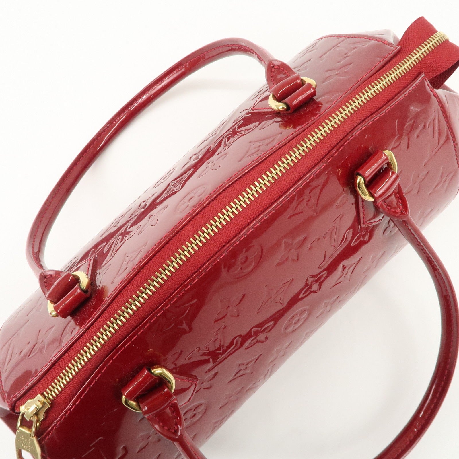 Louis Vuitton M91494 Shoulder Bag - Red, Vernis Leather