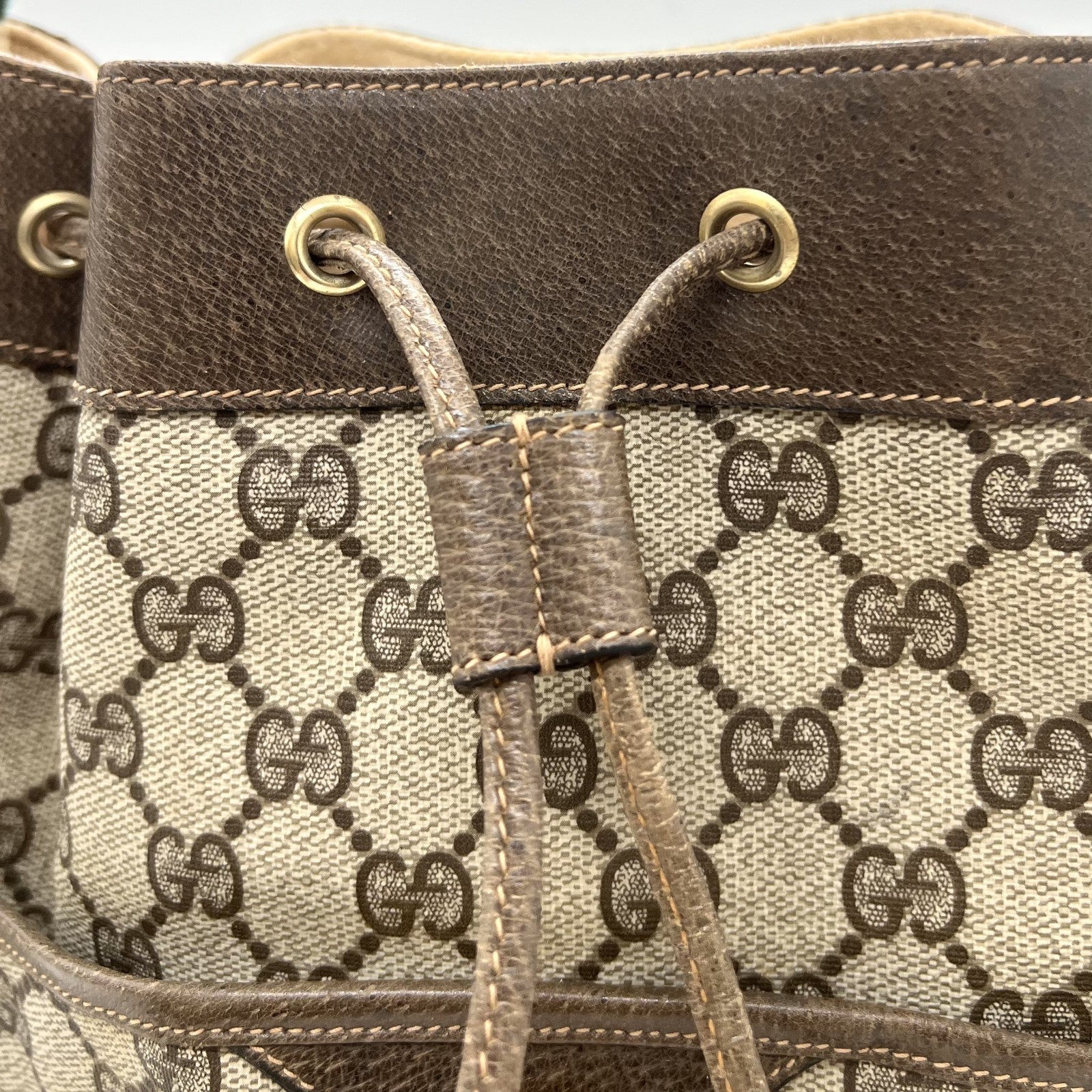 Gucci Sherry Line Shoulder Bag - Brown, Leather