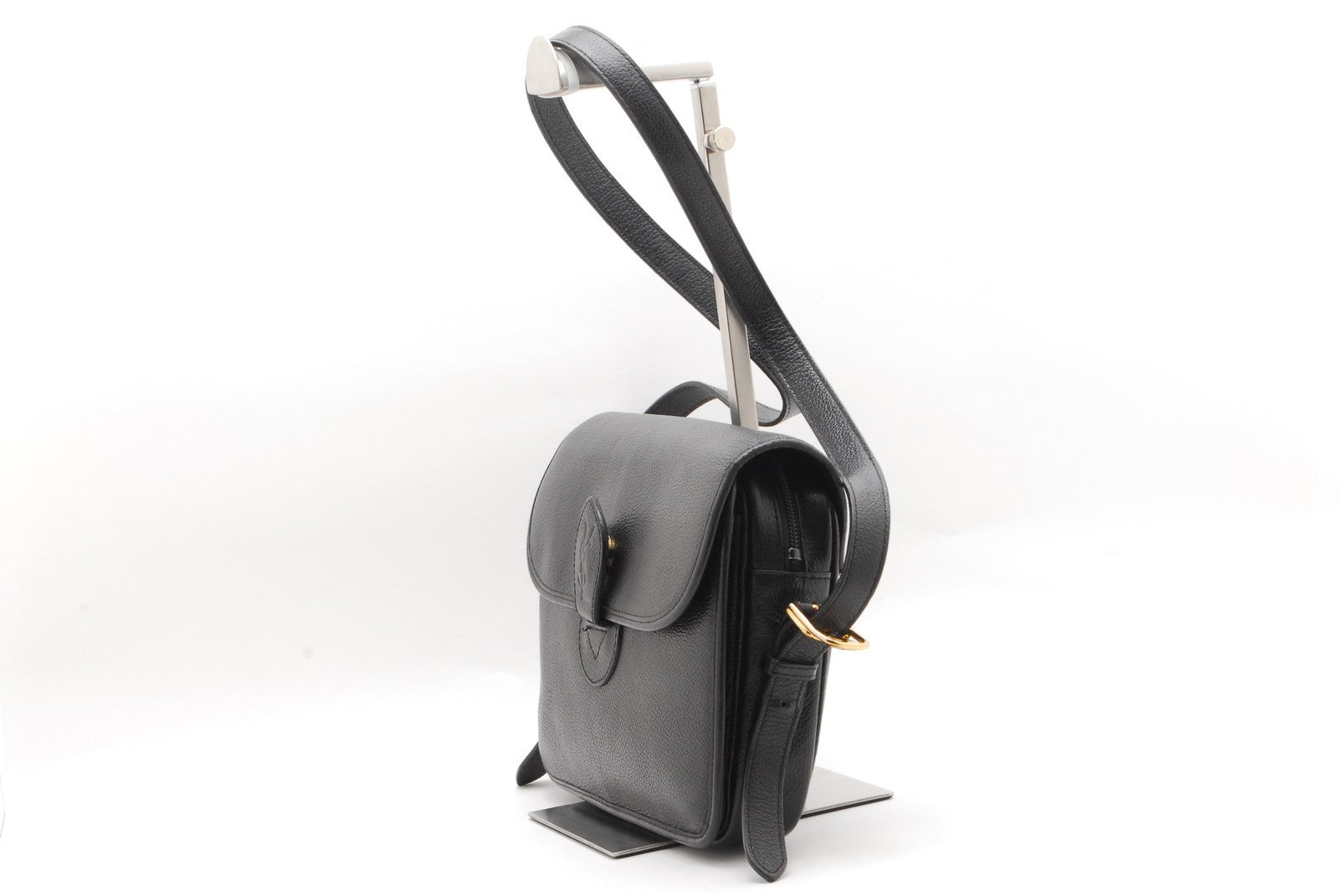 Saint Laurent Yves Shoulder Bag - Black, Leather